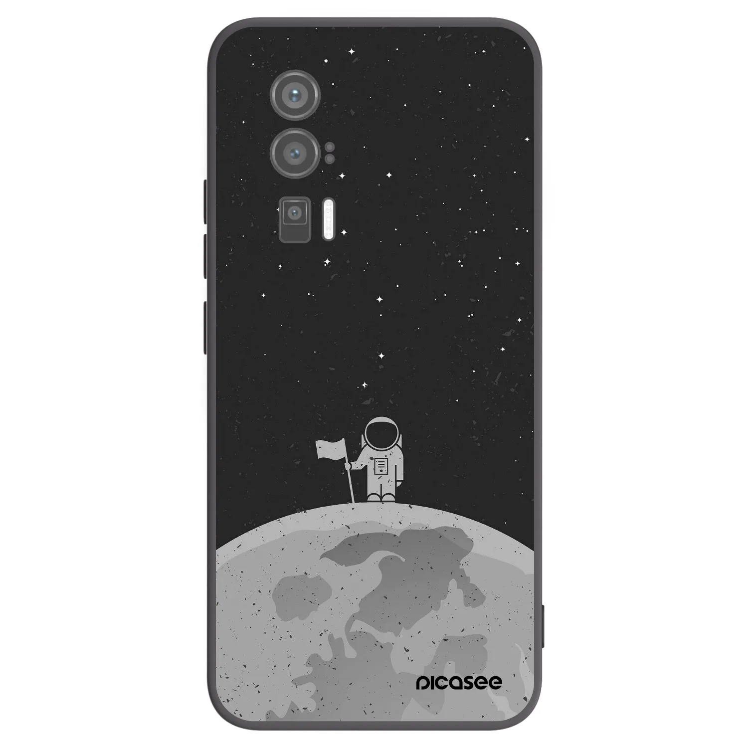 Picasee husă neagră din silicon pentru Xiaomi Poco F5 Pro 5G - Astronaut