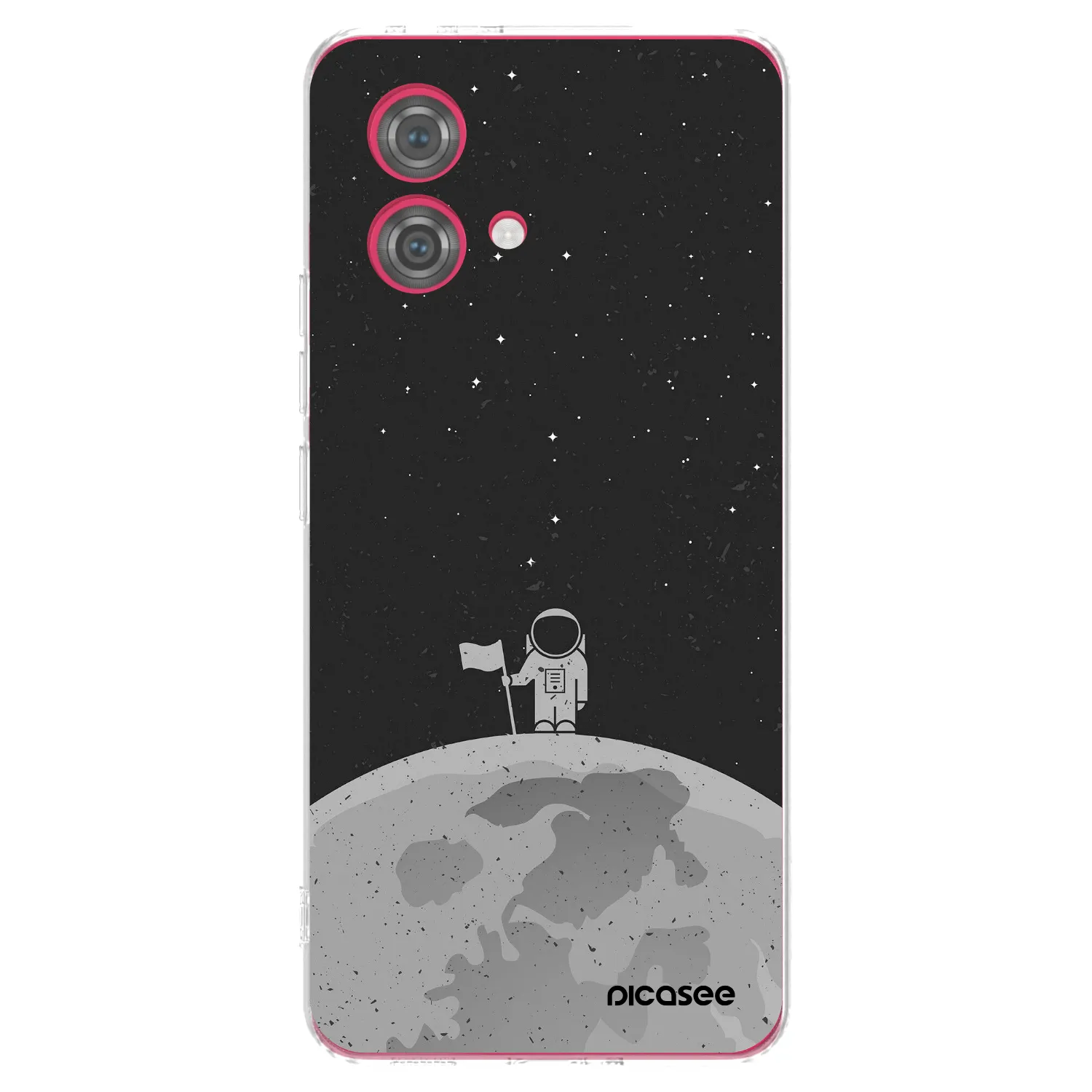 Picasee husă transparentă din silicon pentru Motorola Moto G84 5G - Astronaut