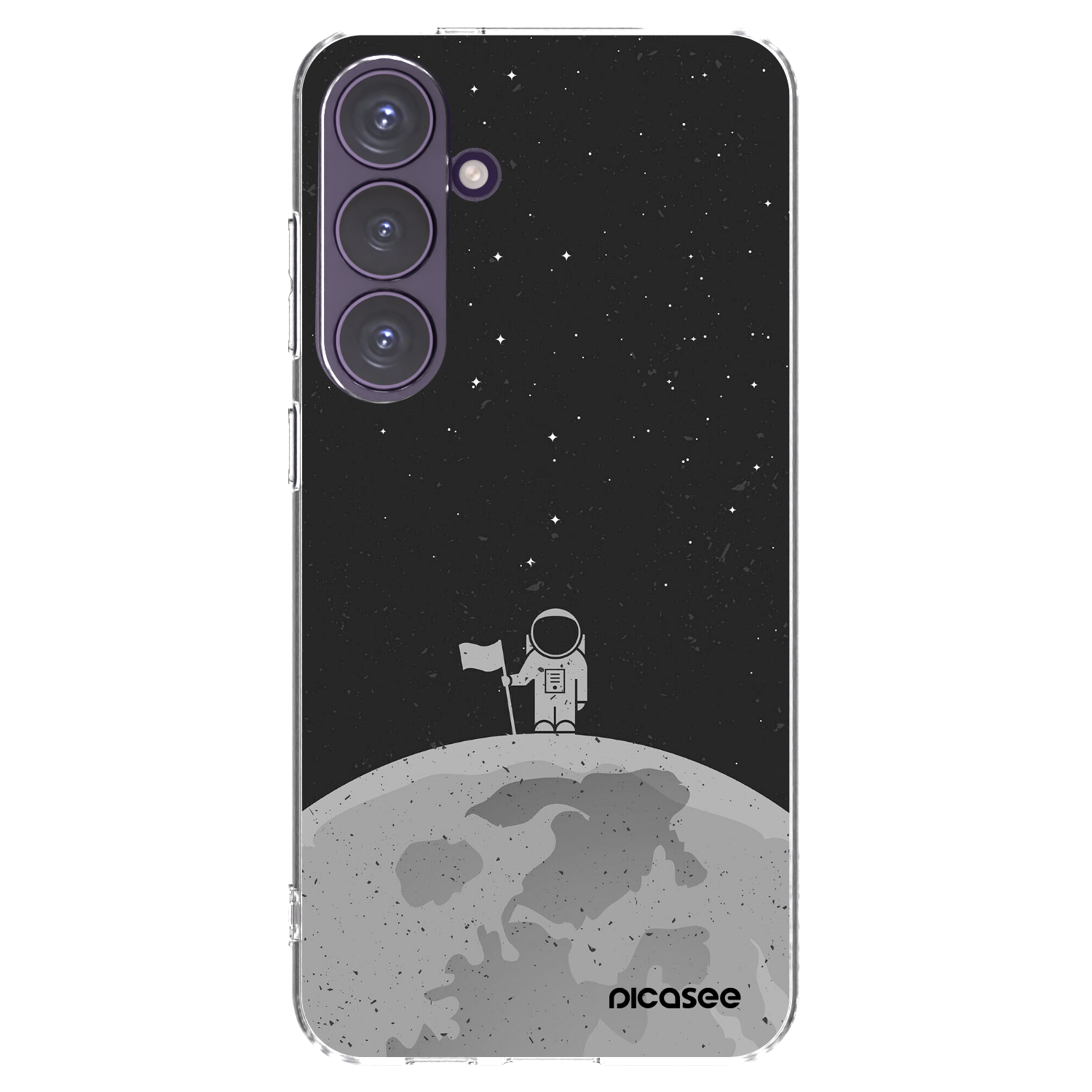 Picasee husă transparentă din silicon pentru Samsung Galaxy S24+ S926B 5G - Astronaut
