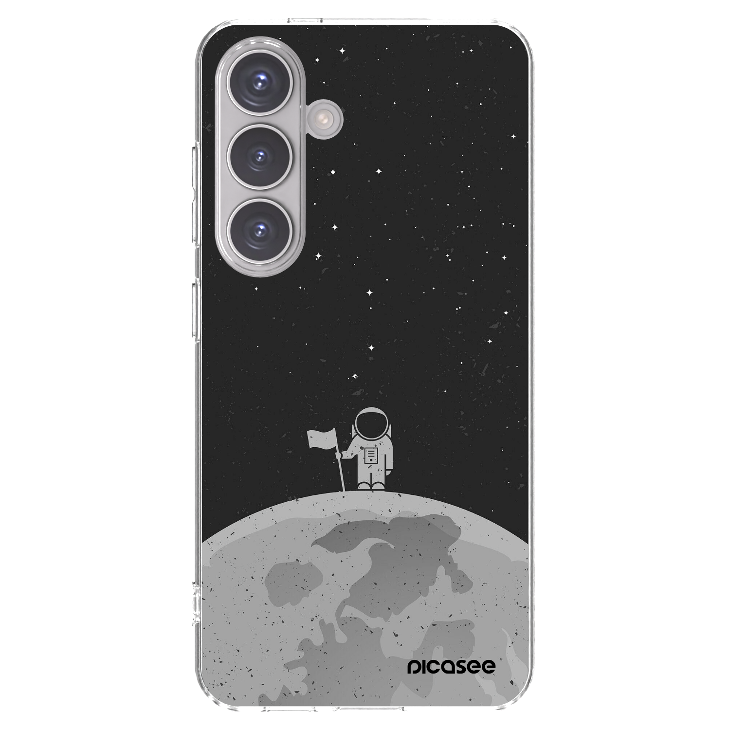 Picasee husă transparentă din silicon pentru Samsung Galaxy S24 S921B 5G - Astronaut