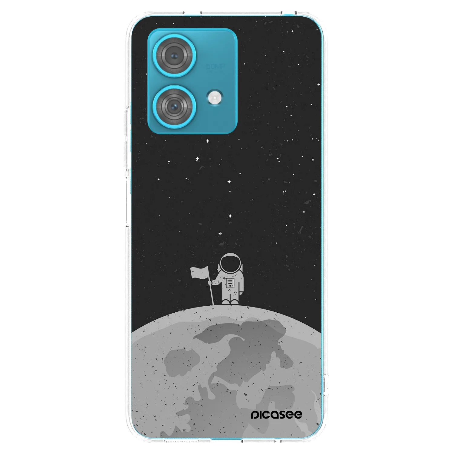 Picasee husă transparentă din silicon pentru Motorola Edge 40 Neo - Astronaut