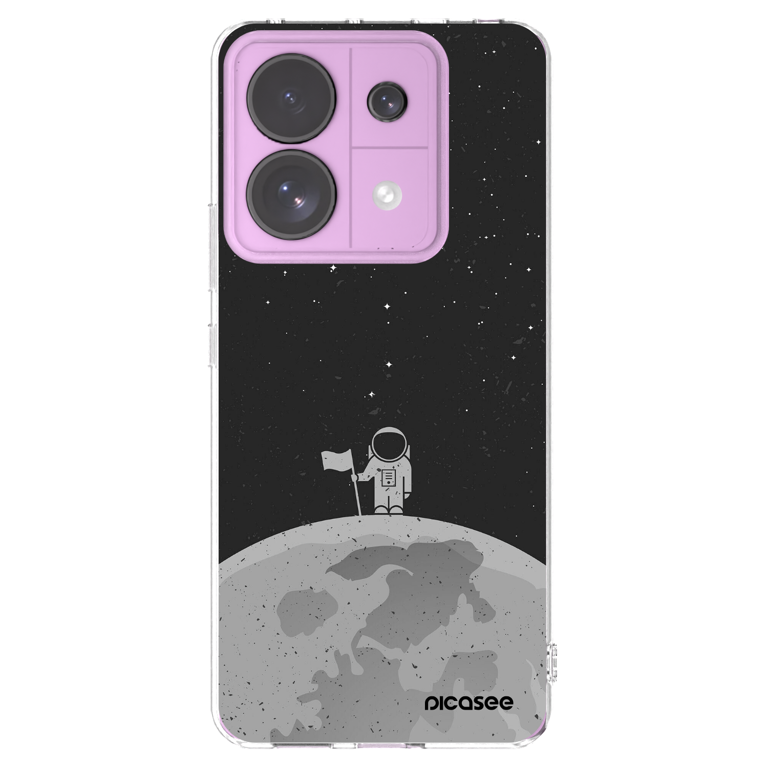 Picasee husă transparentă din silicon pentru Xiaomi Redmi Note 13 Pro 5G - Astronaut
