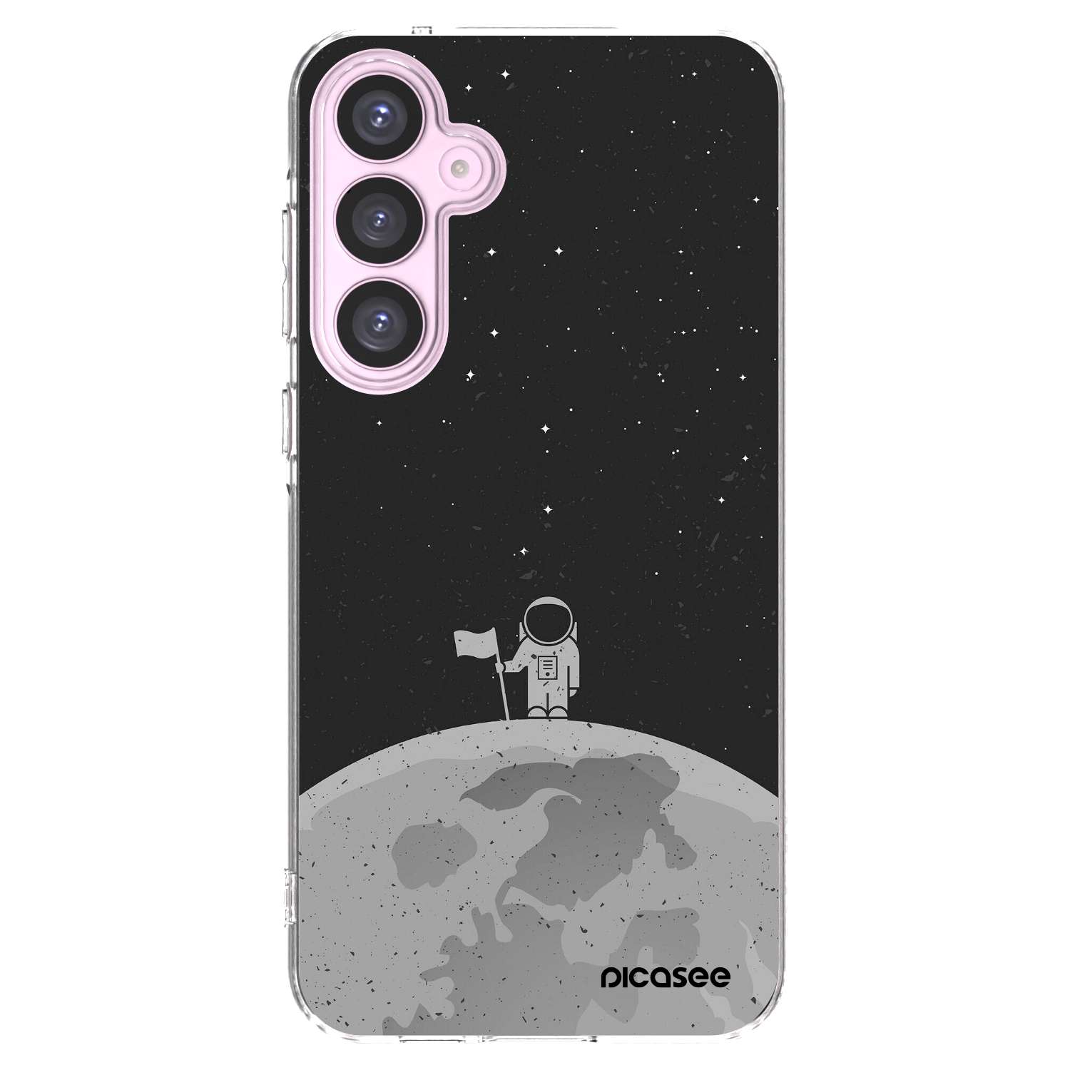 Picasee husă transparentă din silicon pentru Samsung Galaxy A55 5G A556B - Astronaut
