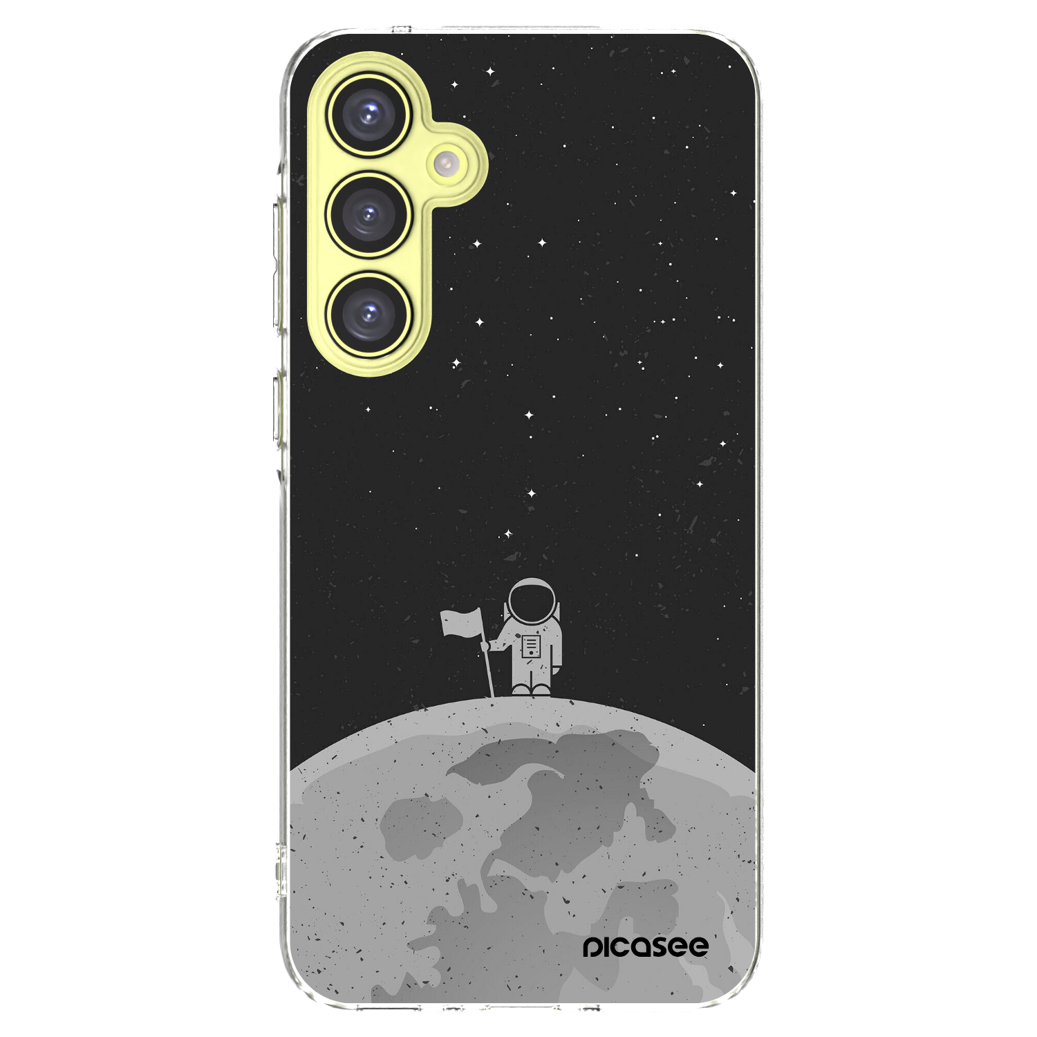 Picasee husă transparentă din silicon pentru Samsung Galaxy A35 5G A356B - Astronaut