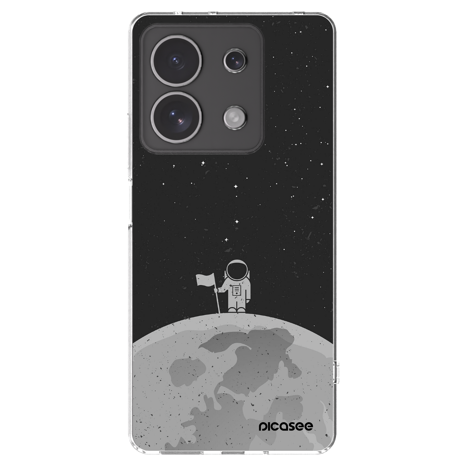 Picasee husă transparentă din silicon pentru Xiaomi Redmi Note 13 4G - Astronaut