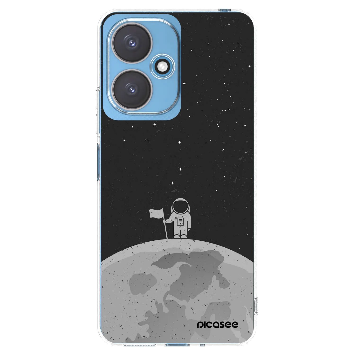 Picasee husă transparentă din silicon pentru Xiaomi Redmi 13C 5G - Astronaut