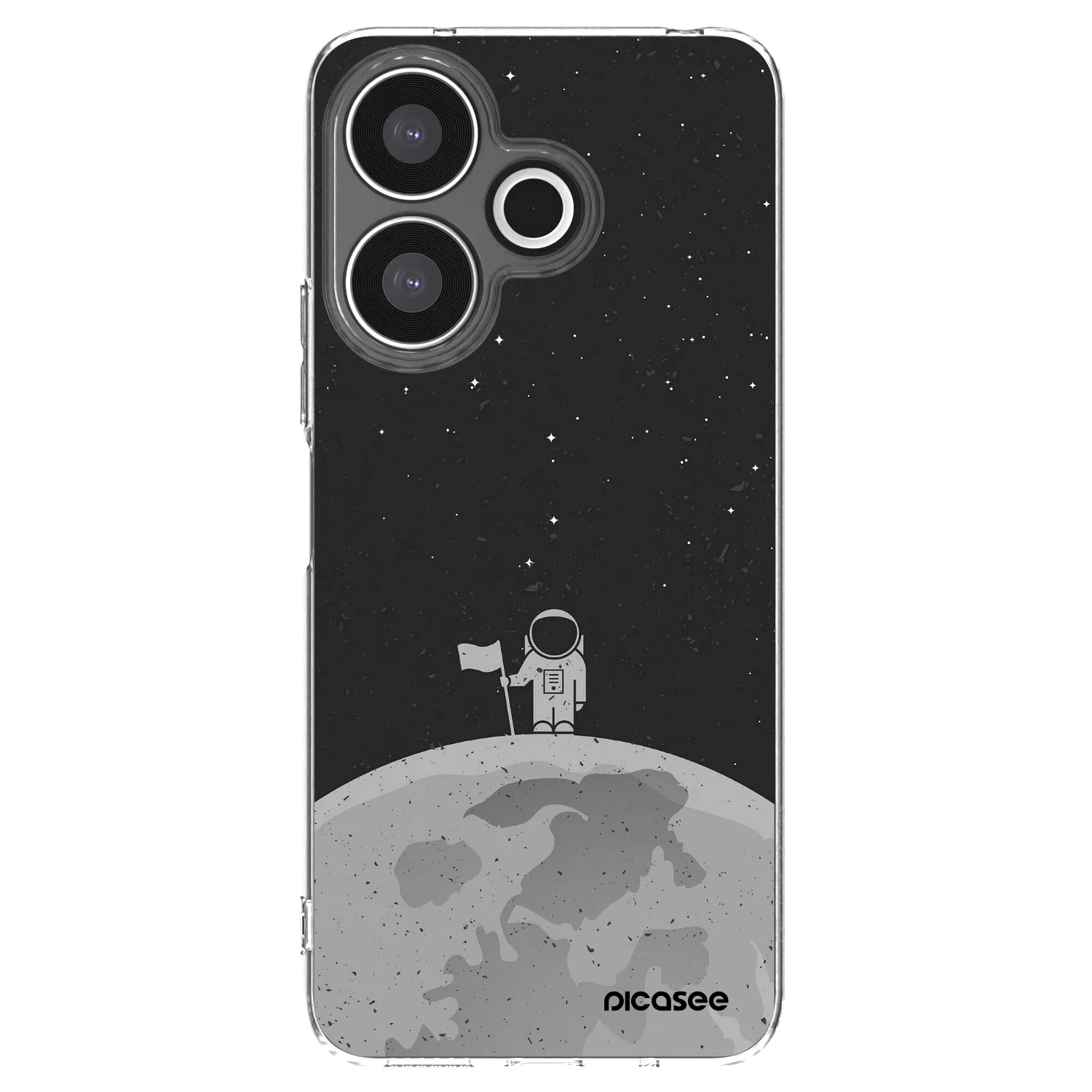 Picasee husă transparentă din silicon pentru Xiaomi Redmi 13 4G - Astronaut