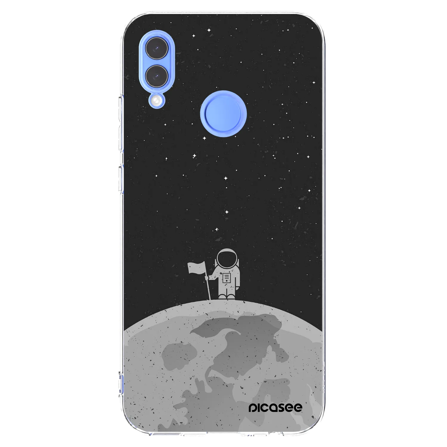Picasee husă transparentă din silicon pentru Honor 10 Lite - Astronaut