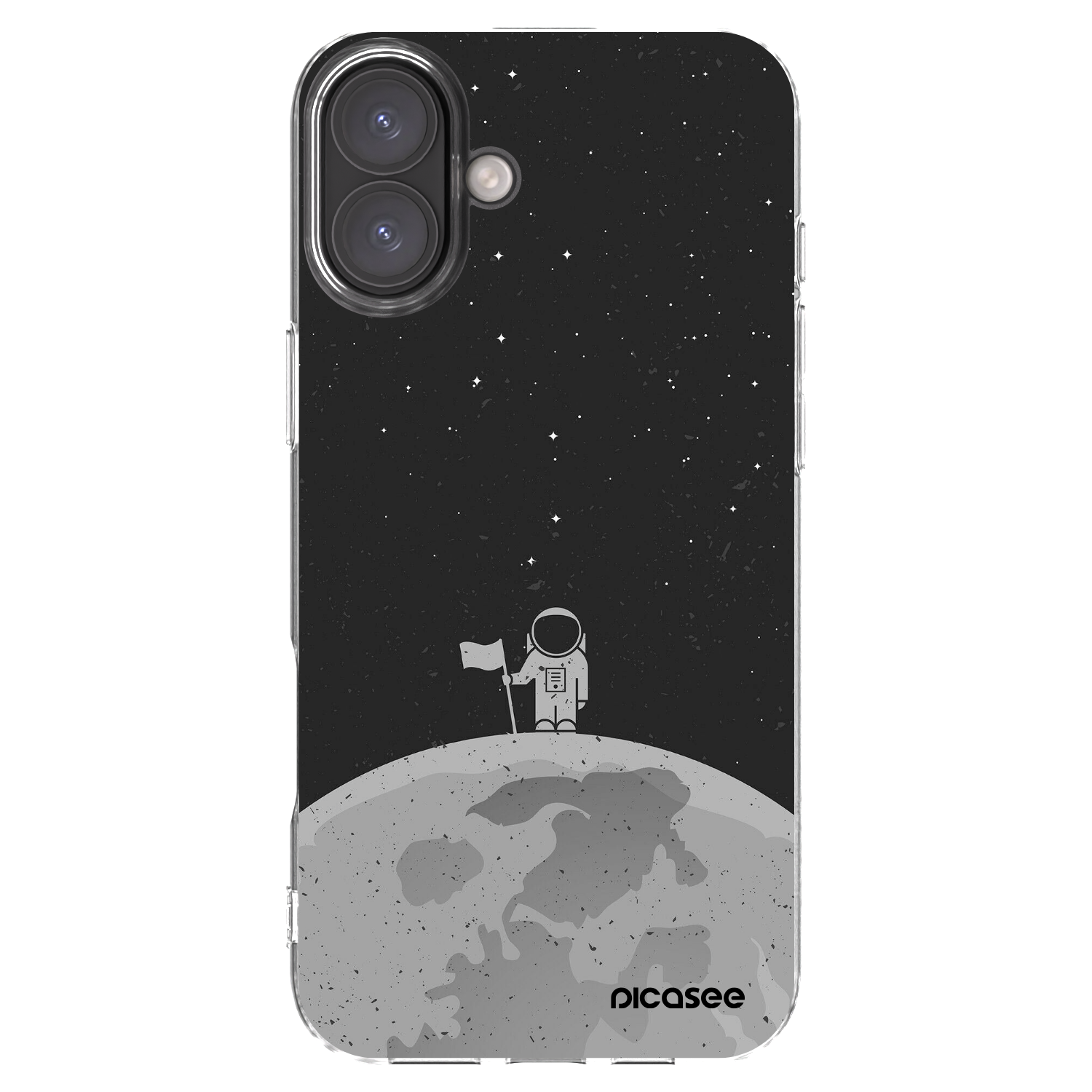 Picasee husă transparentă din silicon pentru Apple iPhone 16 Plus - Astronaut