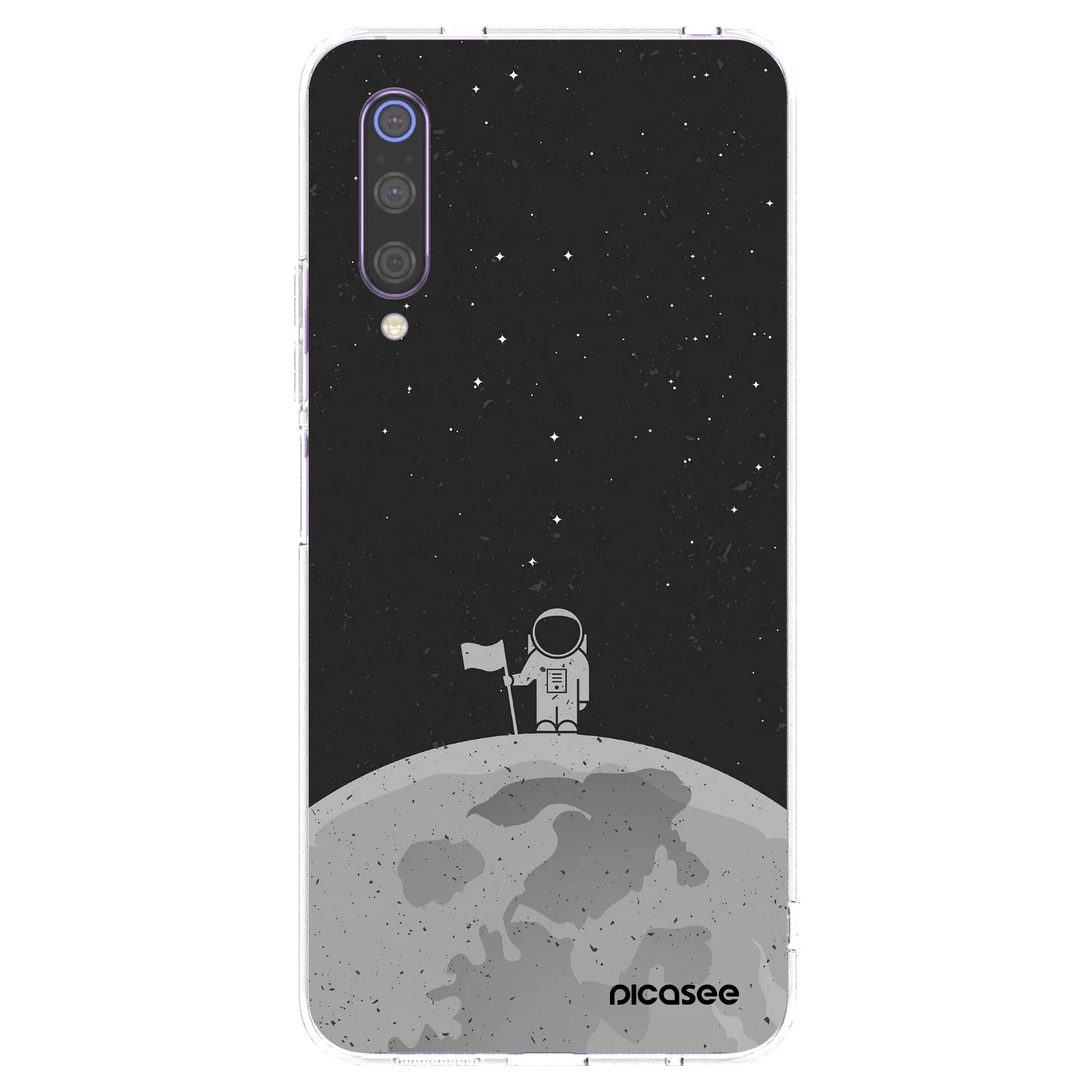 Picasee husă transparentă din silicon pentru Xiaomi Mi 9 - Astronaut