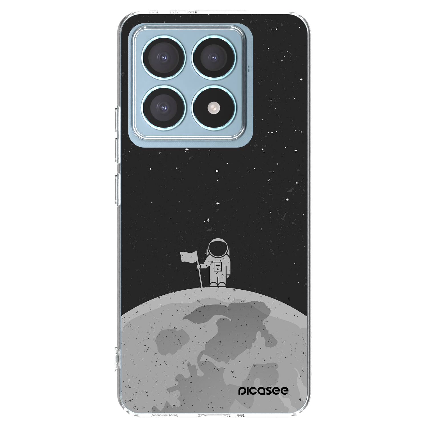 Picasee husă transparentă din silicon pentru Xiaomi 14T Pro - Astronaut
