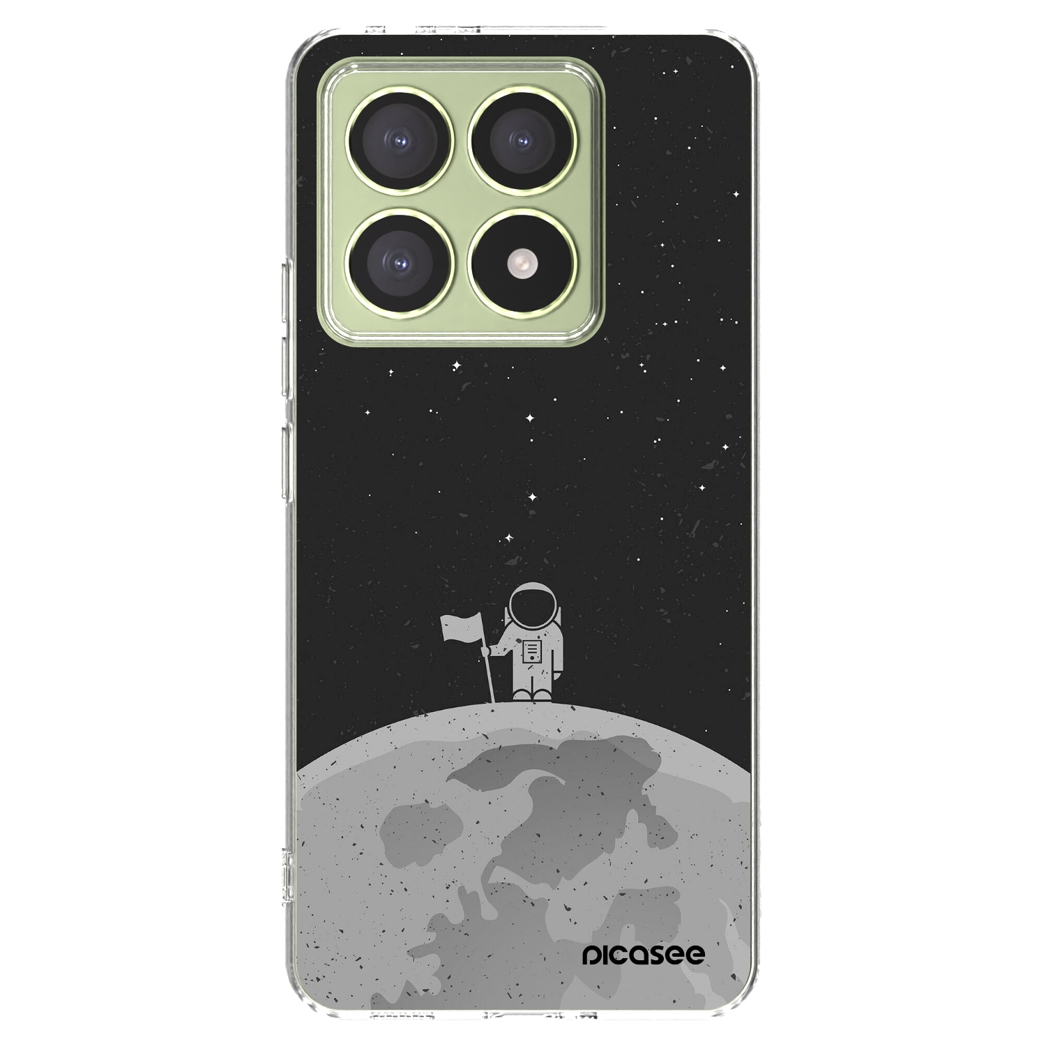 Picasee husă transparentă din silicon pentru Xiaomi 14T - Astronaut