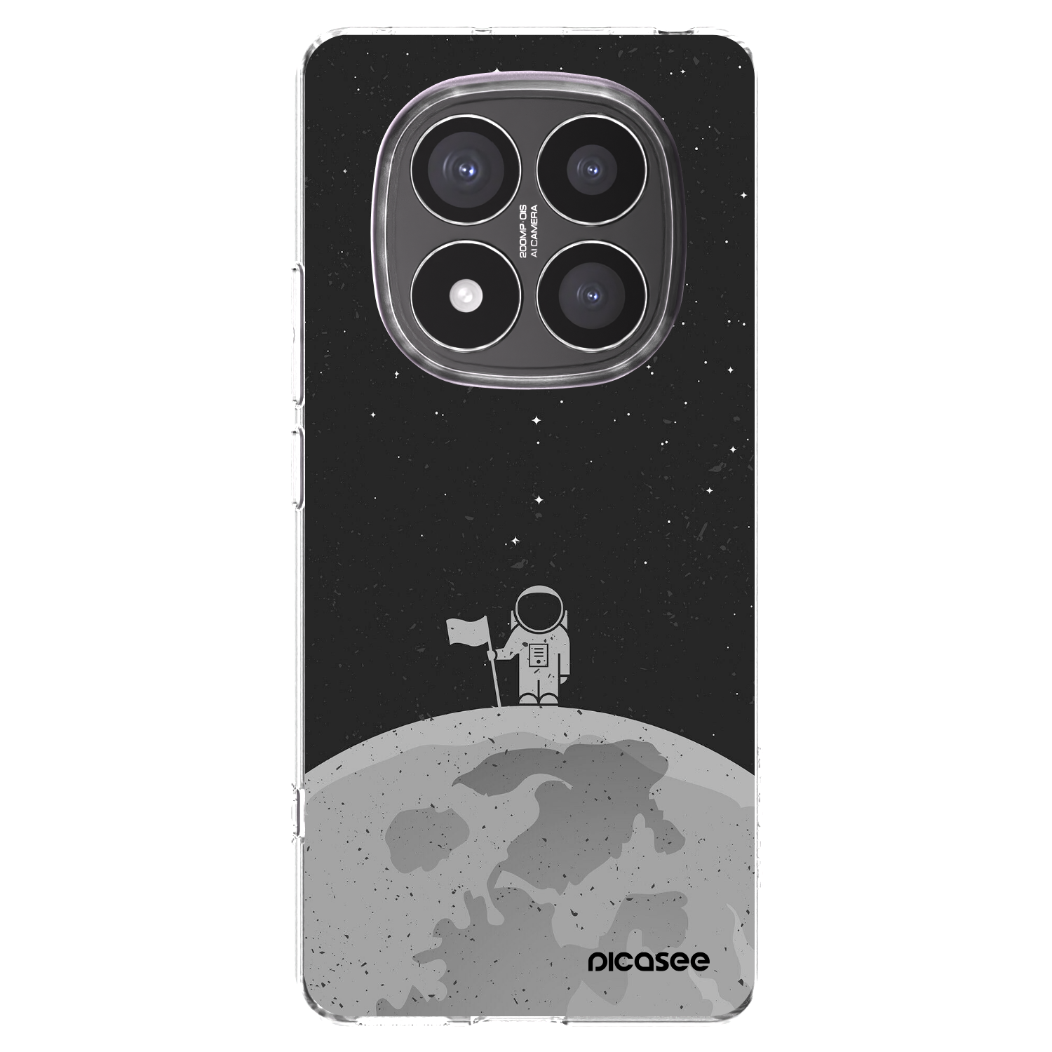 Picasee husă transparentă din silicon pentru Xiaomi Redmi Note 14 Pro+ 5G - Astronaut