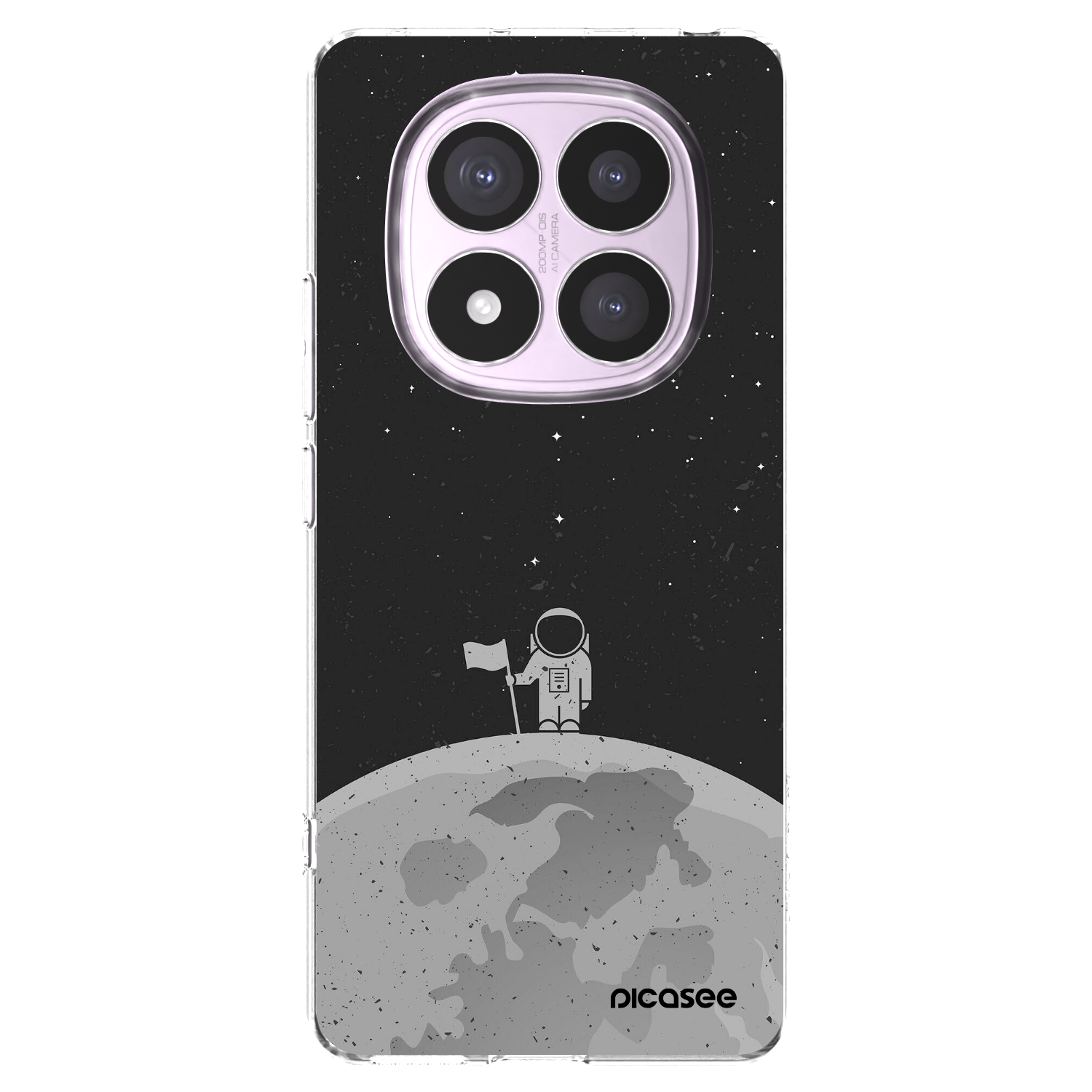 Picasee husă transparentă din silicon pentru Xiaomi Redmi Note 14 Pro 5G - Astronaut