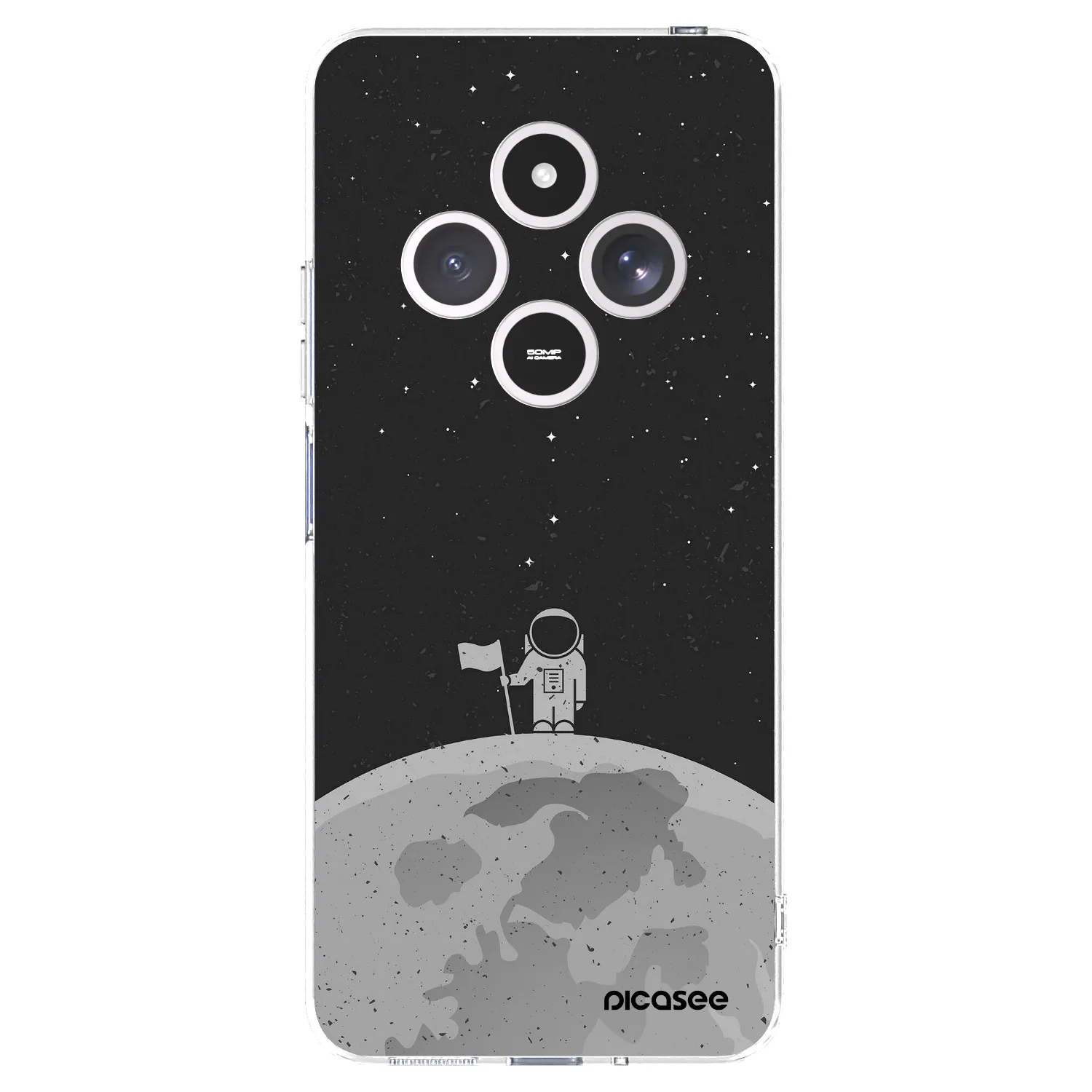Picasee husă transparentă din silicon pentru Xiaomi Redmi 14C - Astronaut