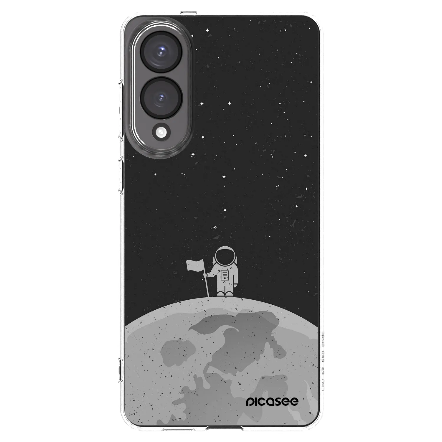 Picasee husă transparentă din silicon pentru Samsung Galaxy S25 Edge 5G - Astronaut