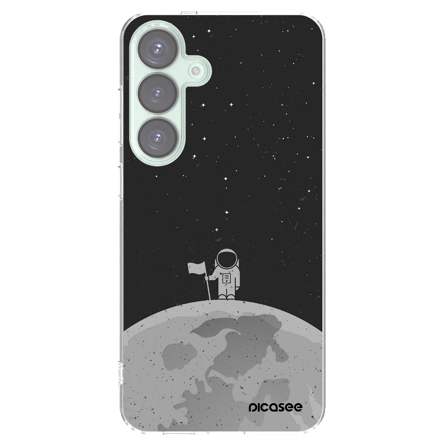 Picasee husă transparentă din silicon pentru Samsung Galaxy S25+ 5G - Astronaut