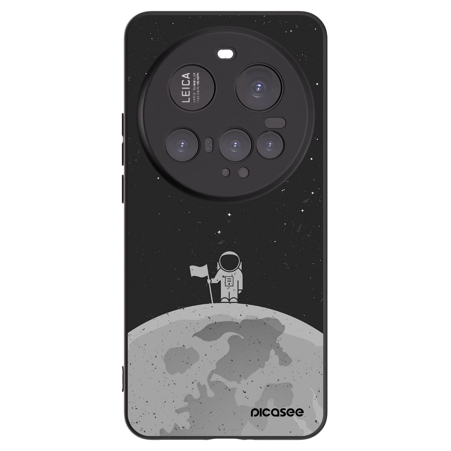 Picasee husă neagră din silicon pentru Xiaomi 15 Ultra - Astronaut