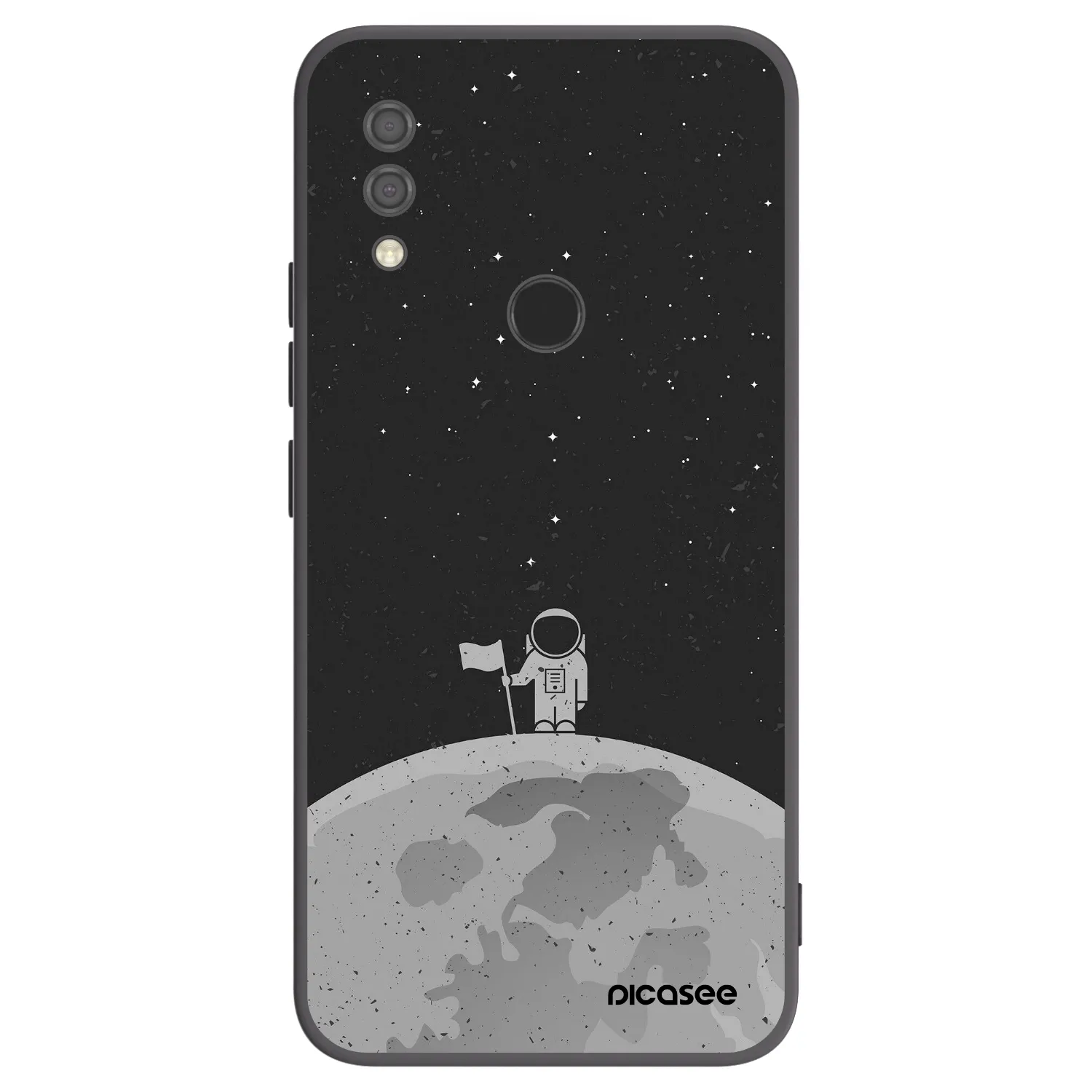 Picasee husă neagră din silicon pentru Xiaomi Redmi 7 - Astronaut