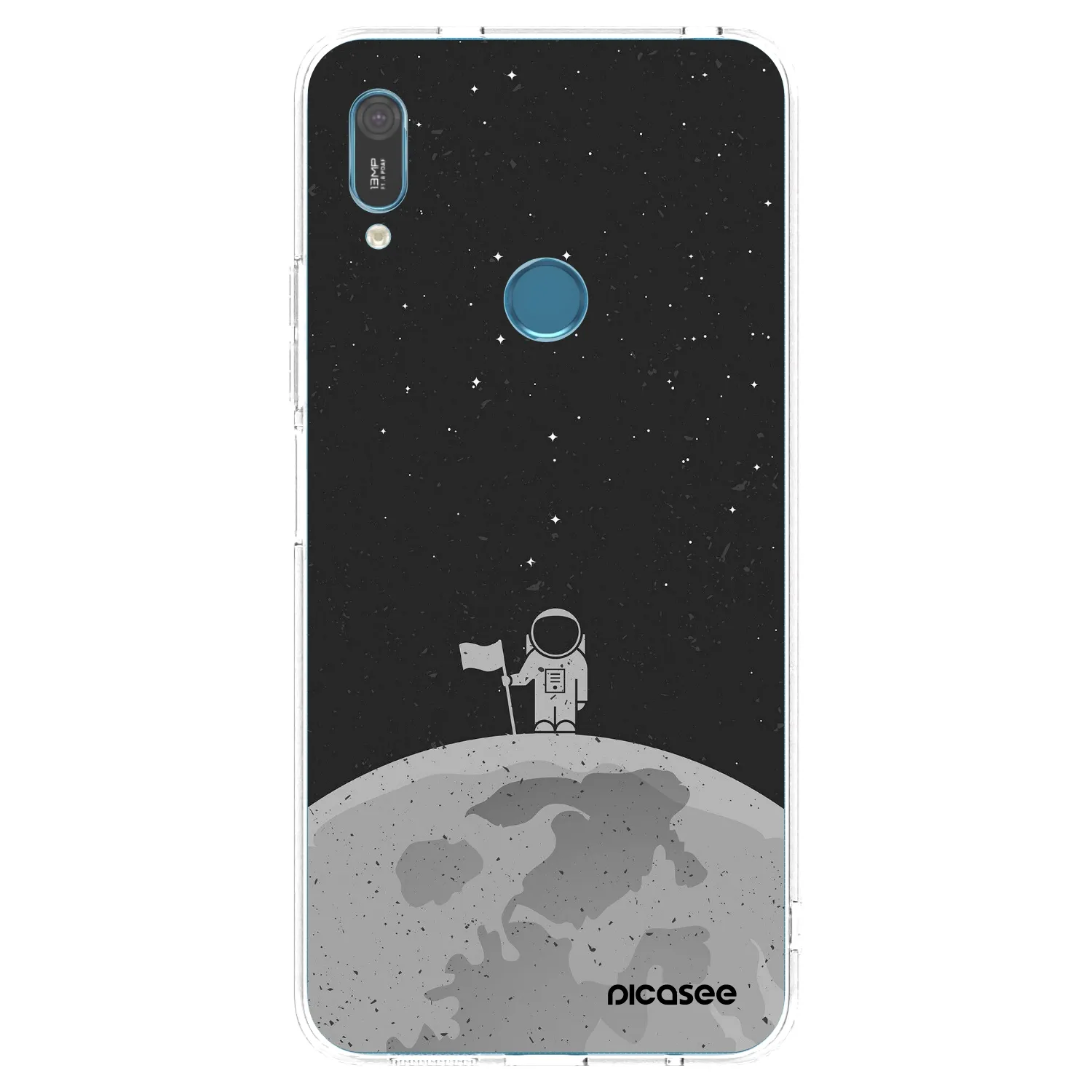 Picasee husă transparentă din silicon pentru Huawei Y6 2019 - Astronaut