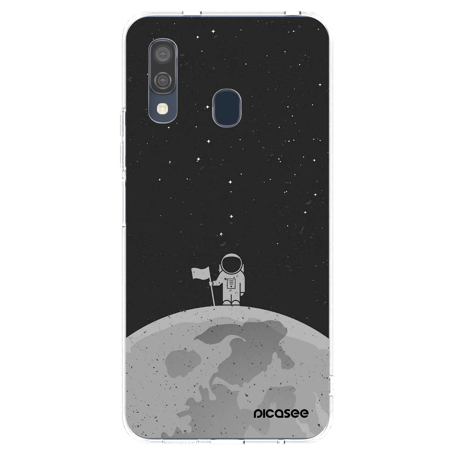 Picasee husă transparentă din silicon pentru Samsung Galaxy A40 A405F - Astronaut
