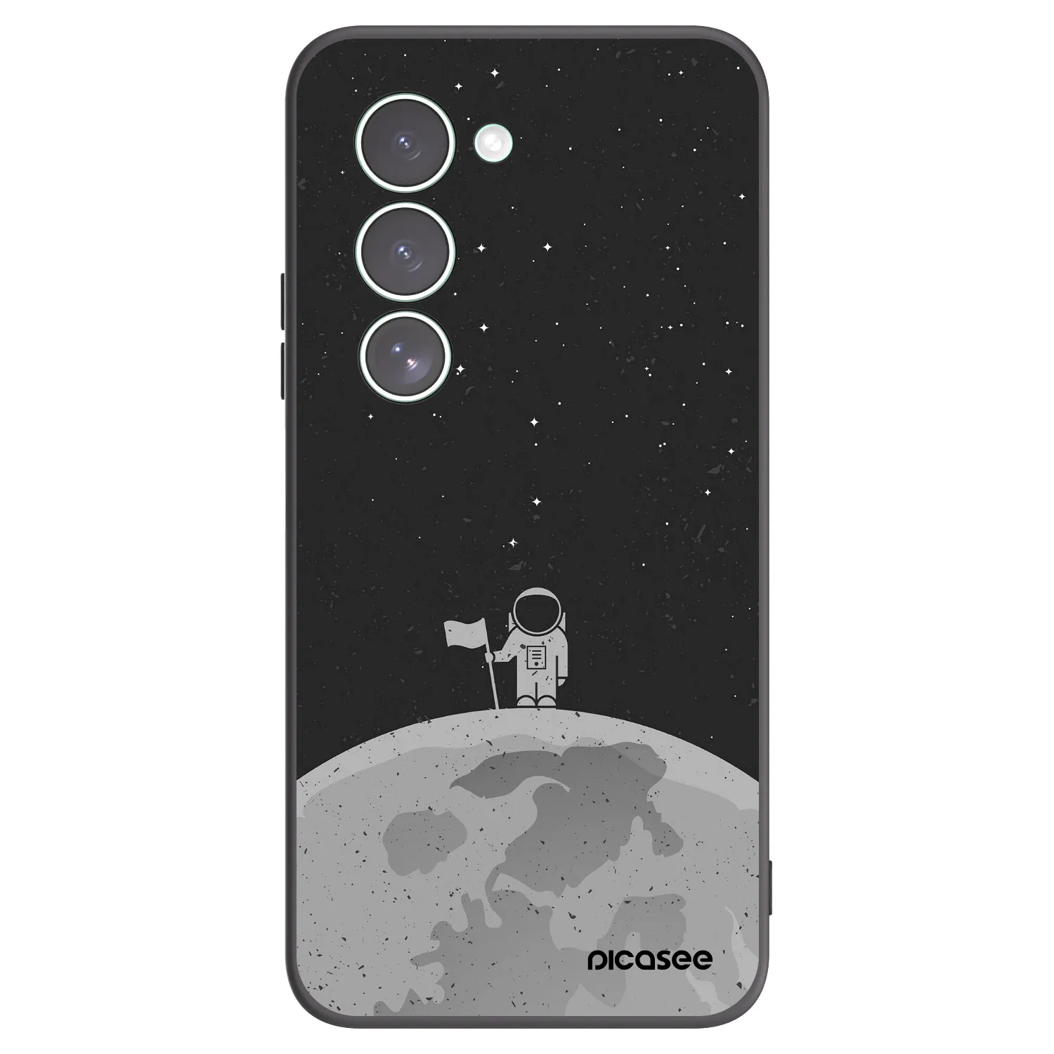 Picasee husă neagră din silicon pentru Xiaomi Redmi 15 5G - Astronaut