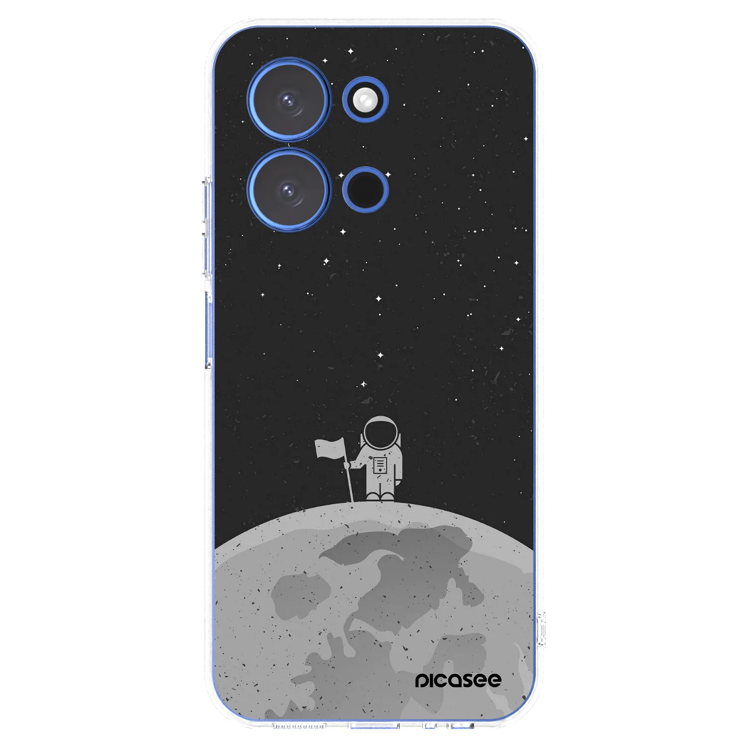 Picasee husă transparentă din silicon pentru Xiaomi Redmi 15C 4G - Astronaut
