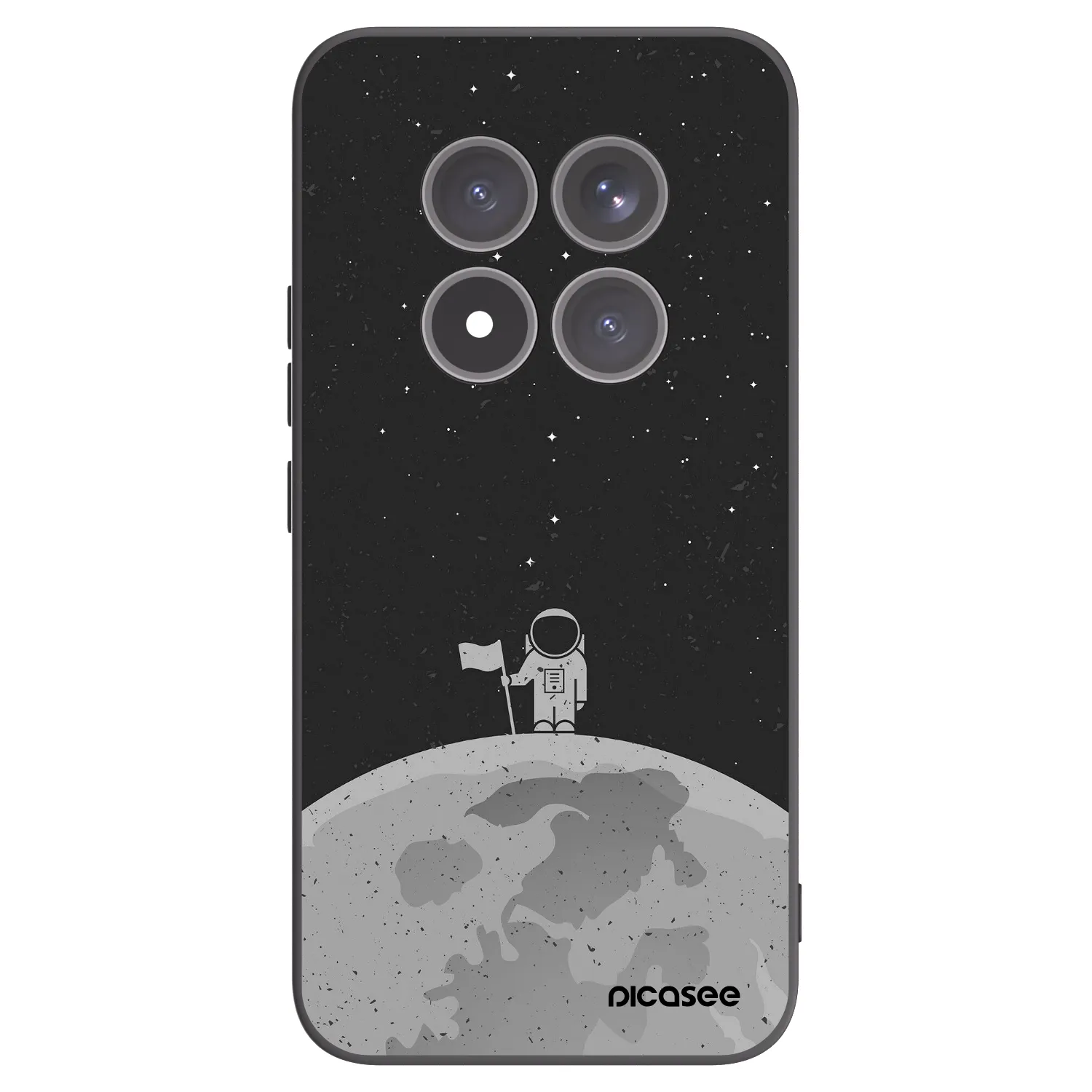 Picasee husă neagră din silicon pentru Xiaomi Redmi Note 15 Pro+ - Astronaut
