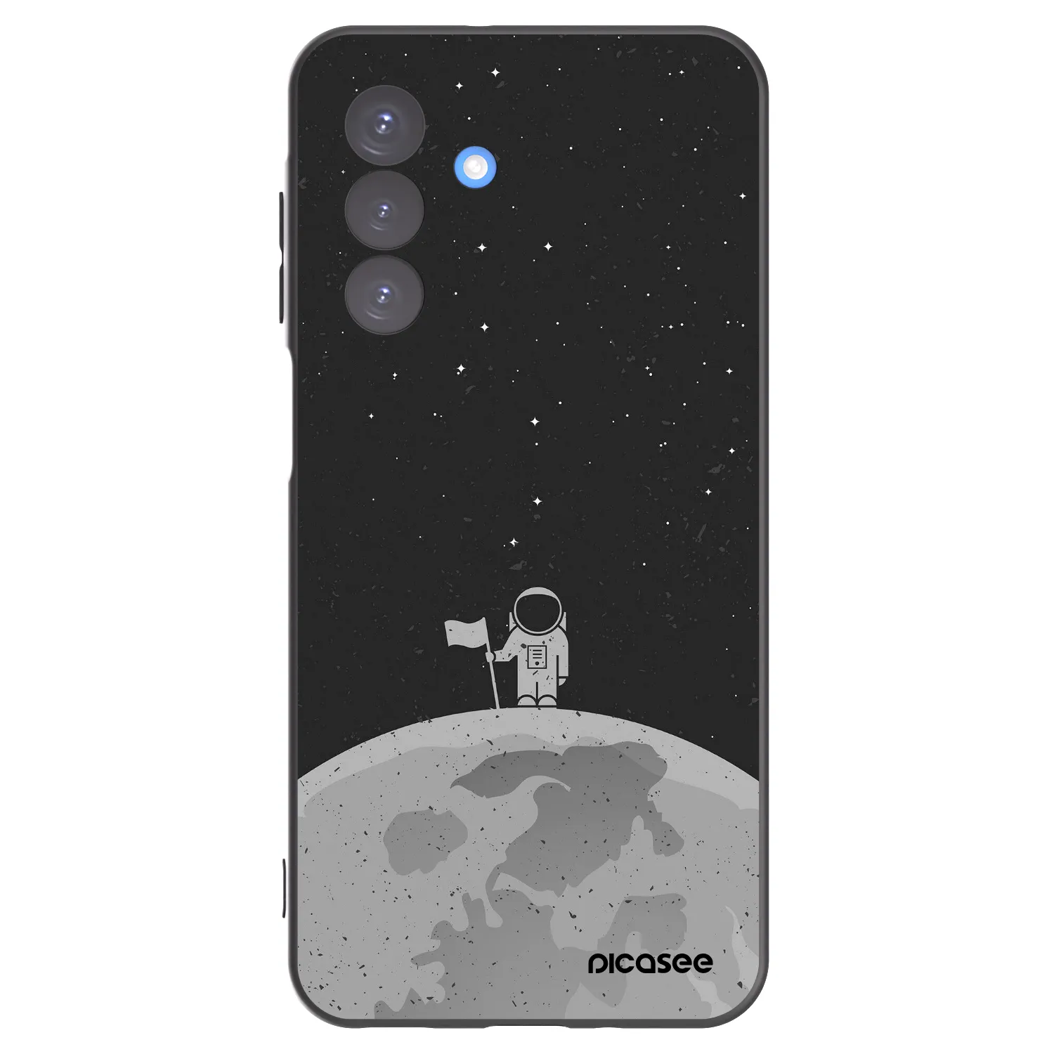 Picasee husă neagră din silicon pentru Samsung Galaxy A17 5G - Astronaut