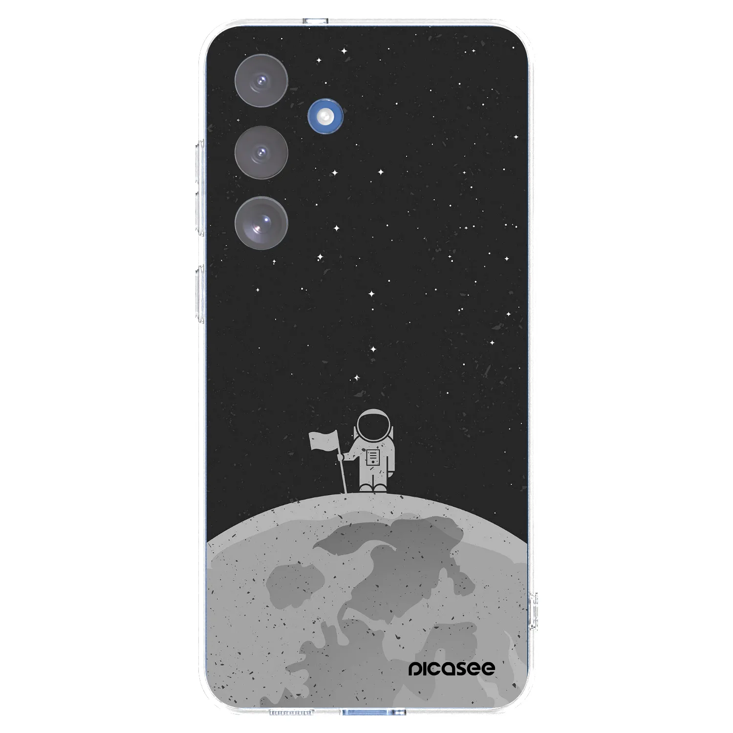 Picasee husă transparentă din silicon pentru Samsung Galaxy S25 FE 5G - Astronaut