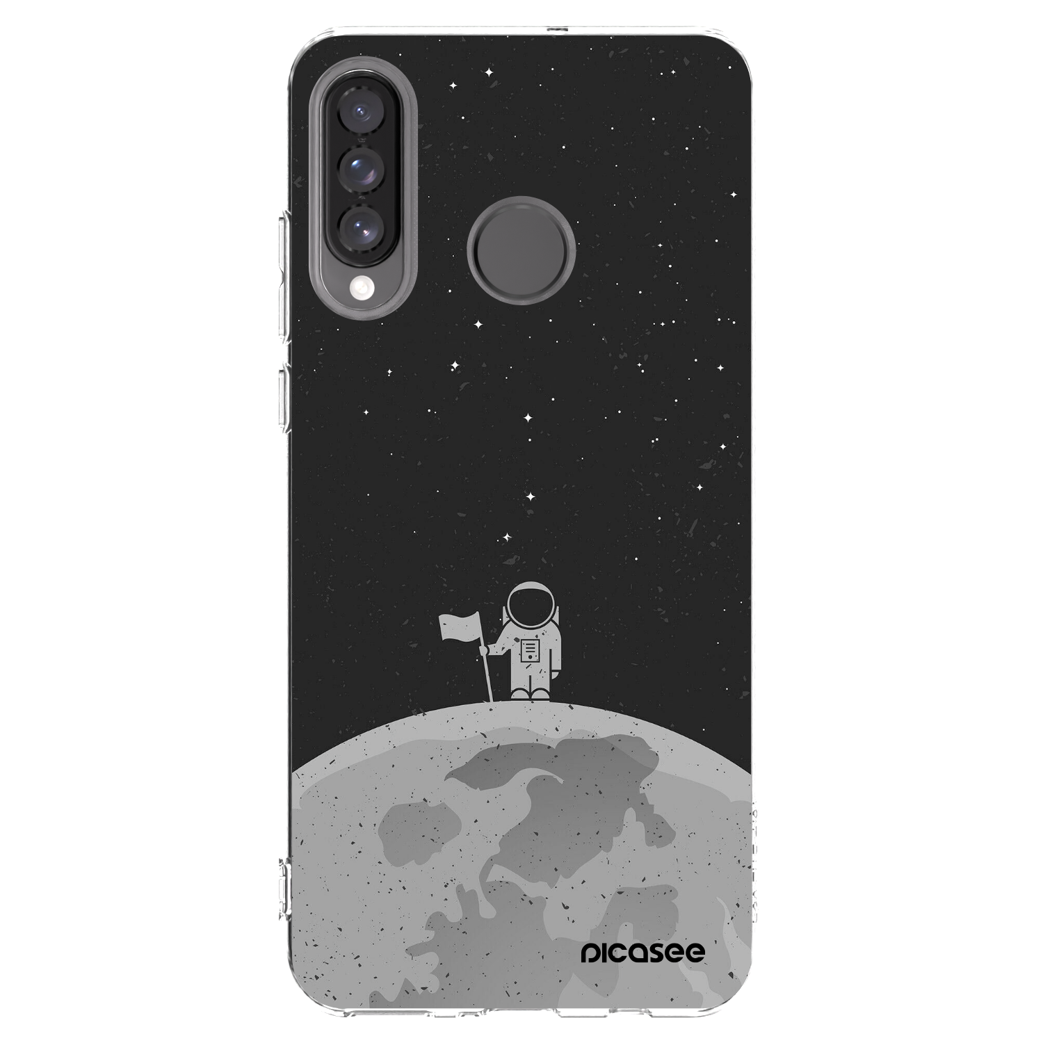 Picasee husă transparentă din silicon pentru Huawei P30 Lite - Astronaut