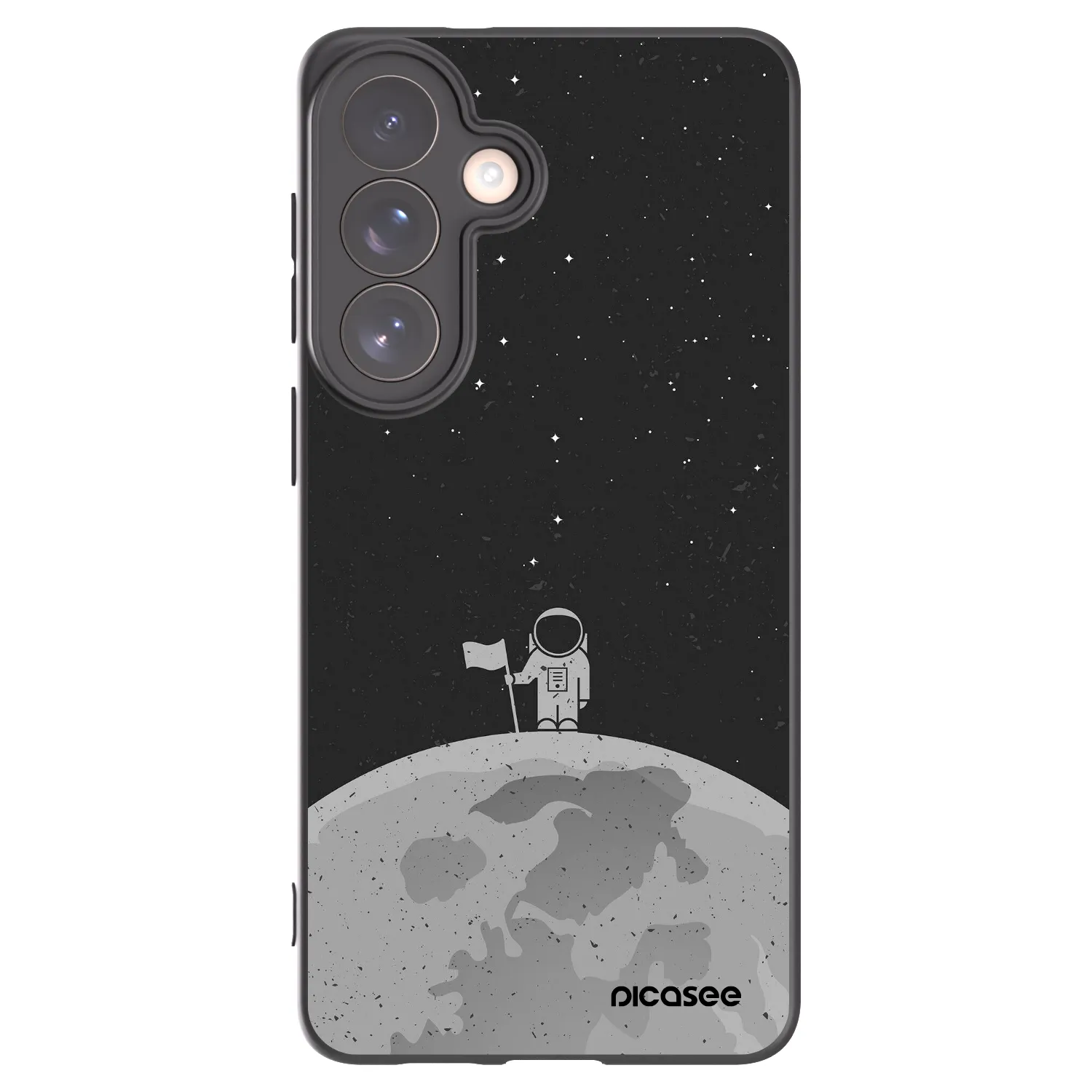 Picasee husă neagră din silicon pentru Samsung Galaxy S26+ - Astronaut