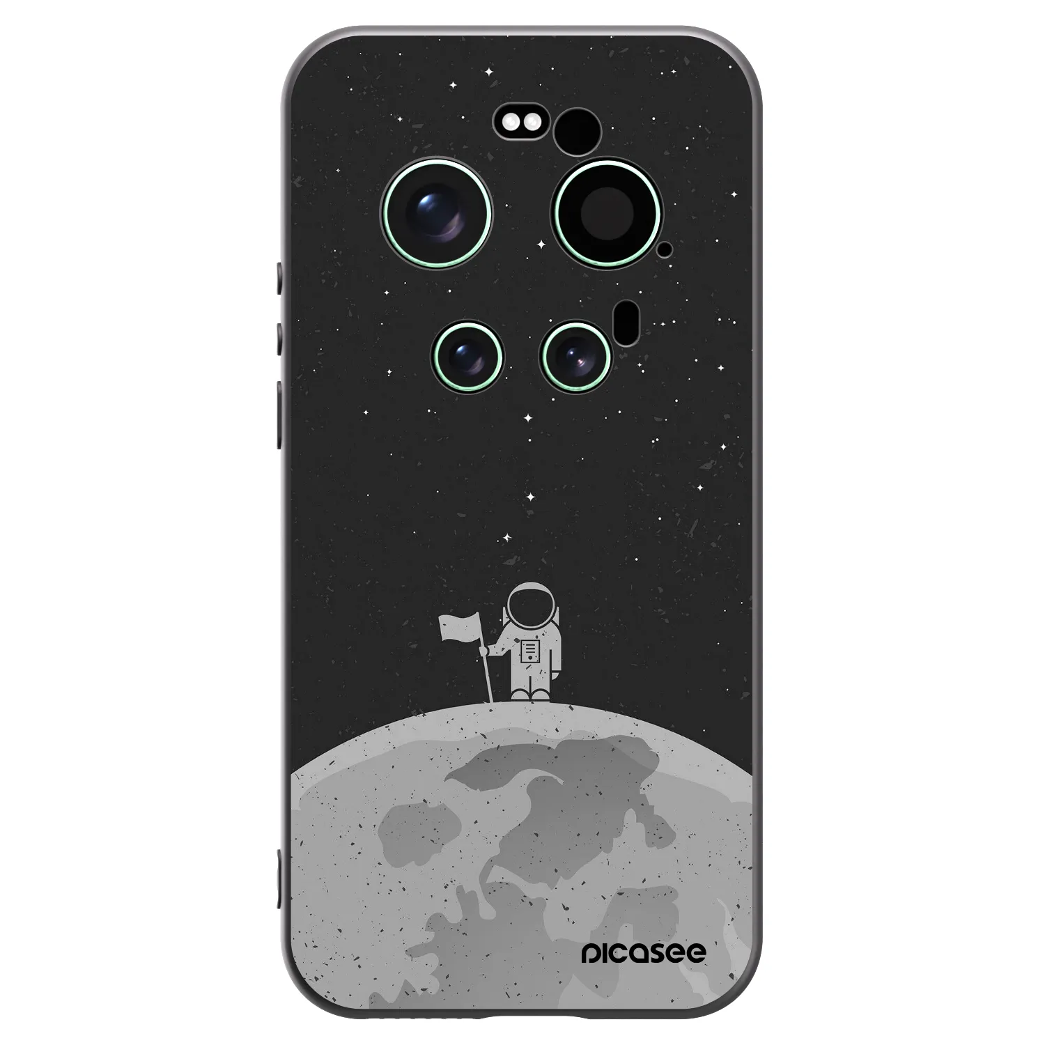Picasee husă neagră din silicon pentru Xiaomi 17 Ultra - Astronaut