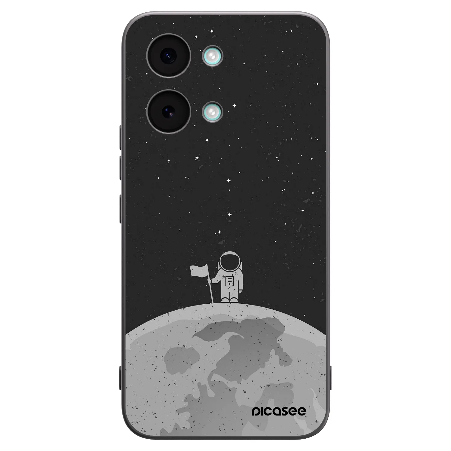 Picasee husă neagră din silicon pentru Xiaomi Poco X8 Pro Max - Astronaut