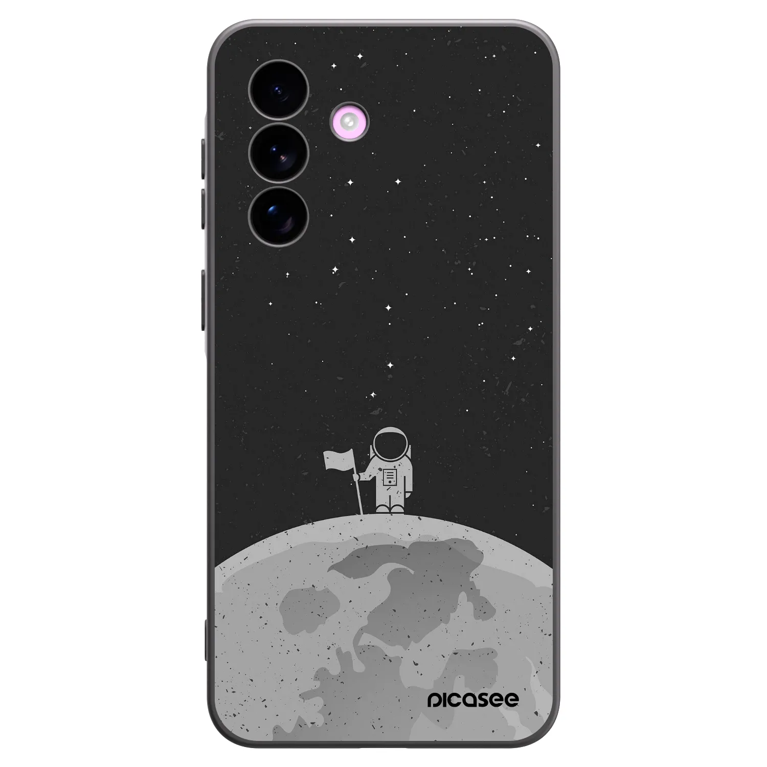 Picasee husă neagră din silicon pentru Samsung Galaxy A57 5G - Astronaut