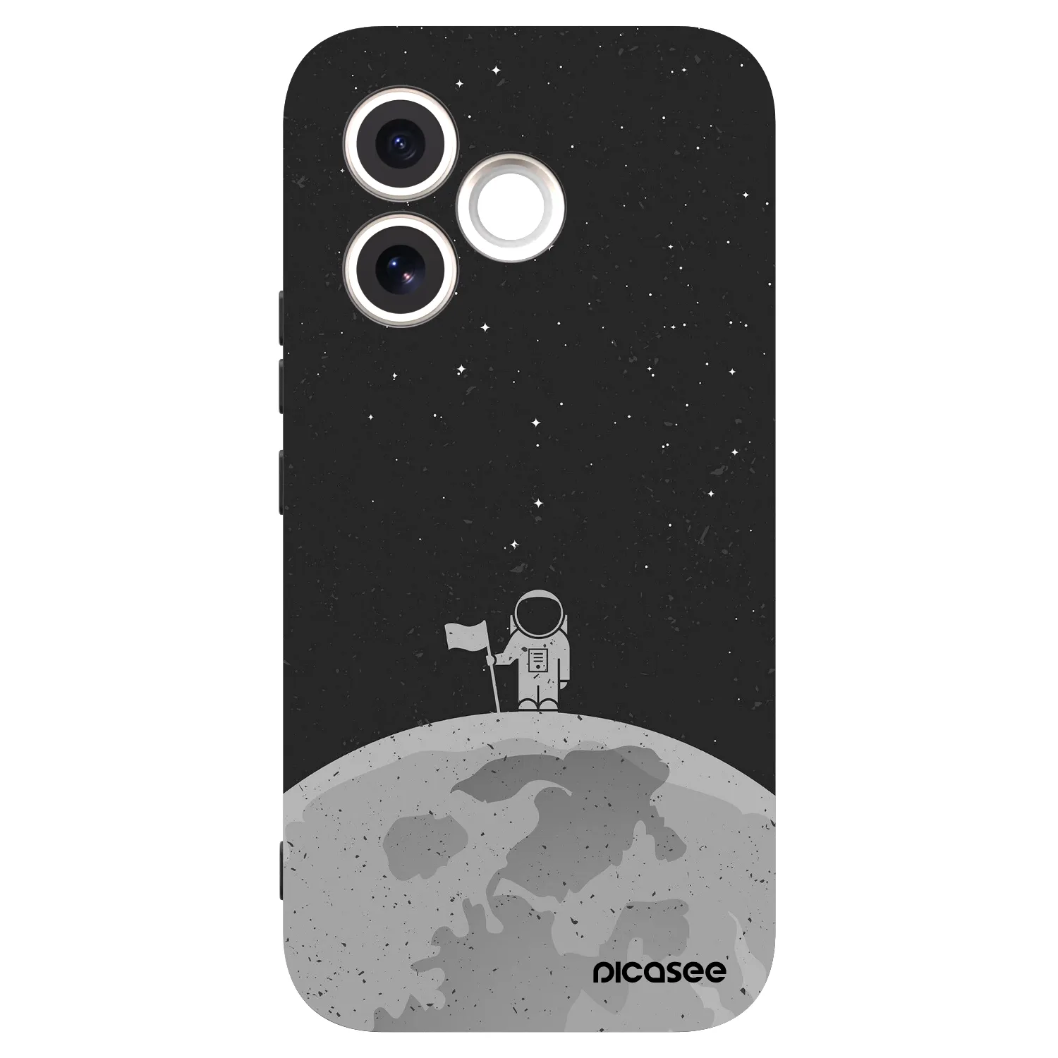 Picasee husă neagră din silicon pentru Honor 600 Lite - Astronaut