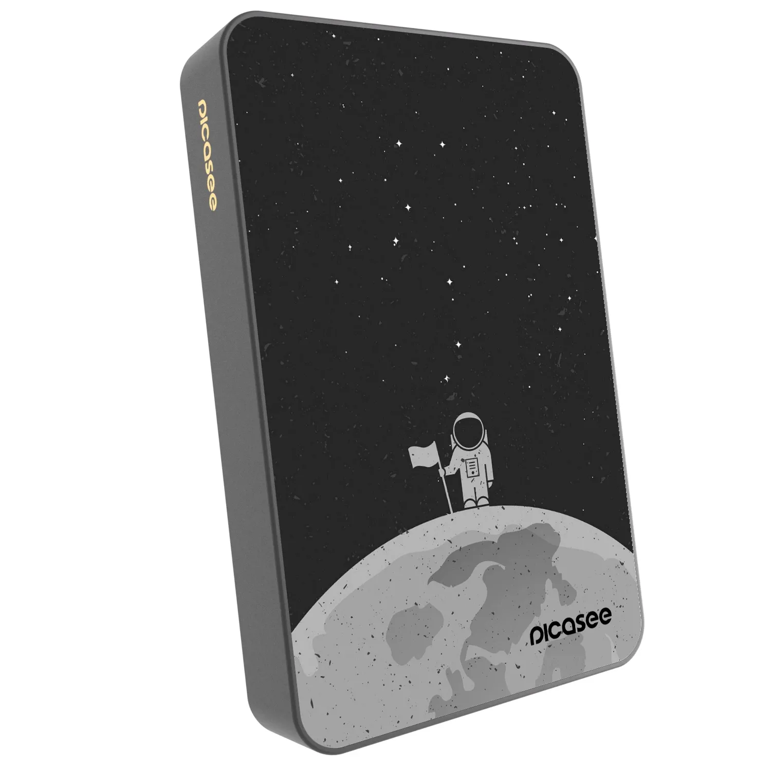 Picasee Powerbank cu MagSafe 10 000 mAh Gri - Astronaut