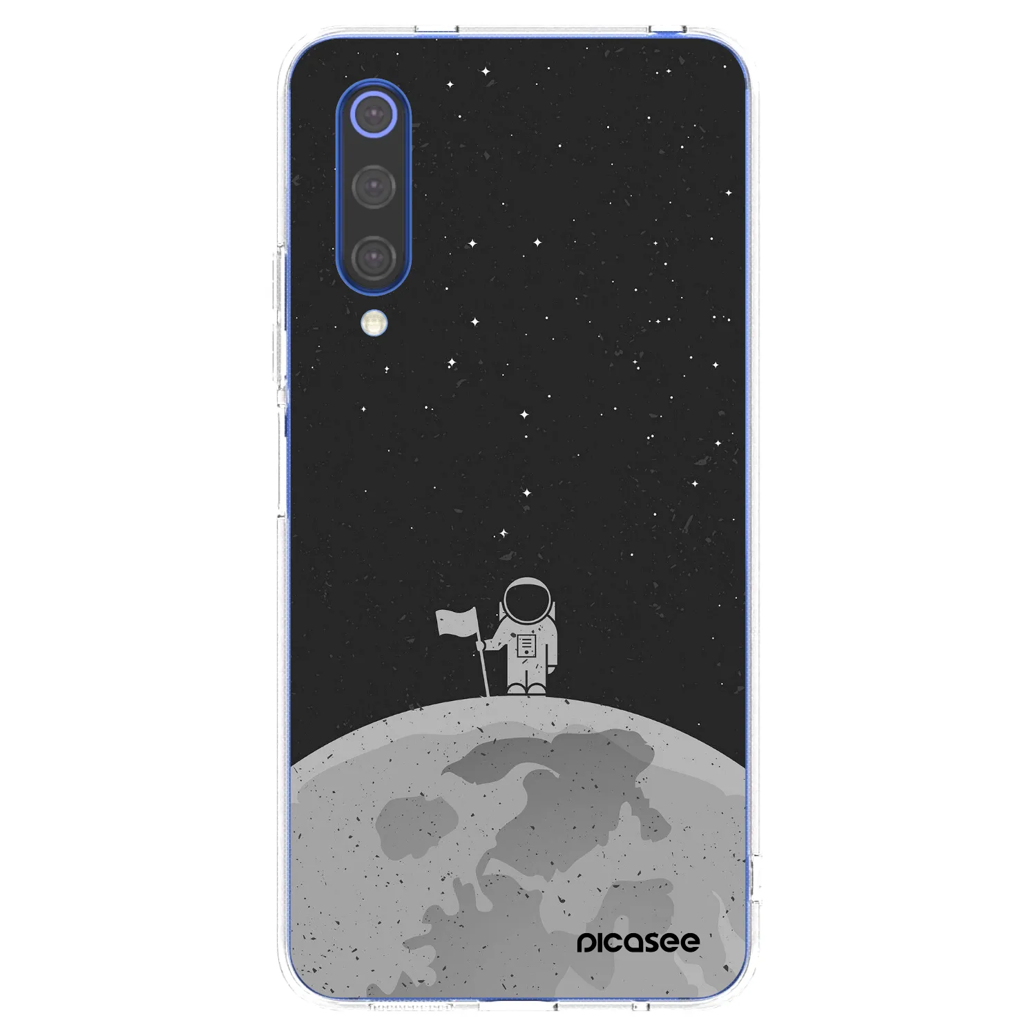 Picasee husă transparentă din silicon pentru Xiaomi Mi 9 SE - Astronaut