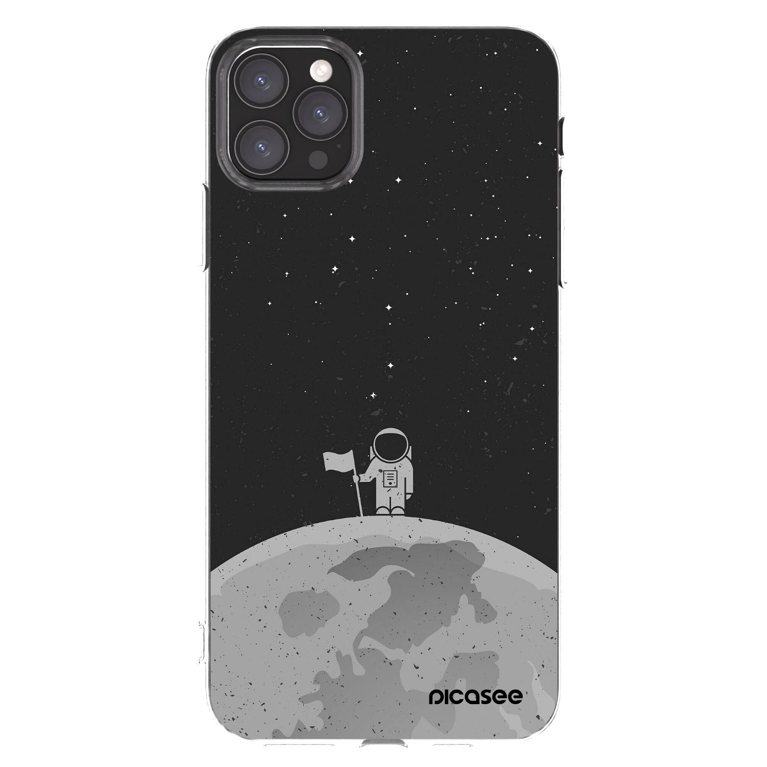 Picasee husă transparentă din silicon pentru Apple iPhone 11 Pro Max - Astronaut
