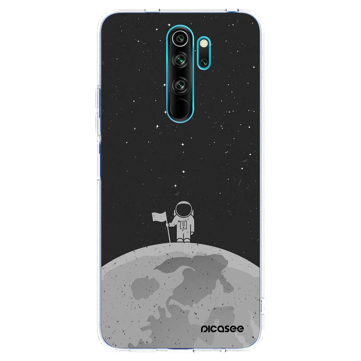 Picasee husă transparentă din silicon pentru Xiaomi Redmi Note 8 Pro - Astronaut