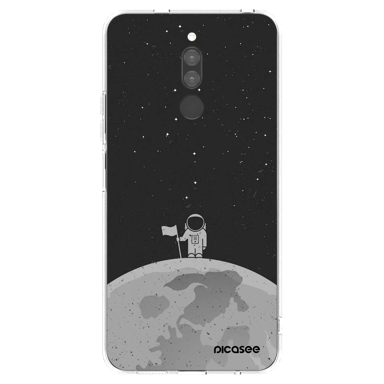 Picasee husă transparentă din silicon pentru Xiaomi Redmi 8 - Astronaut