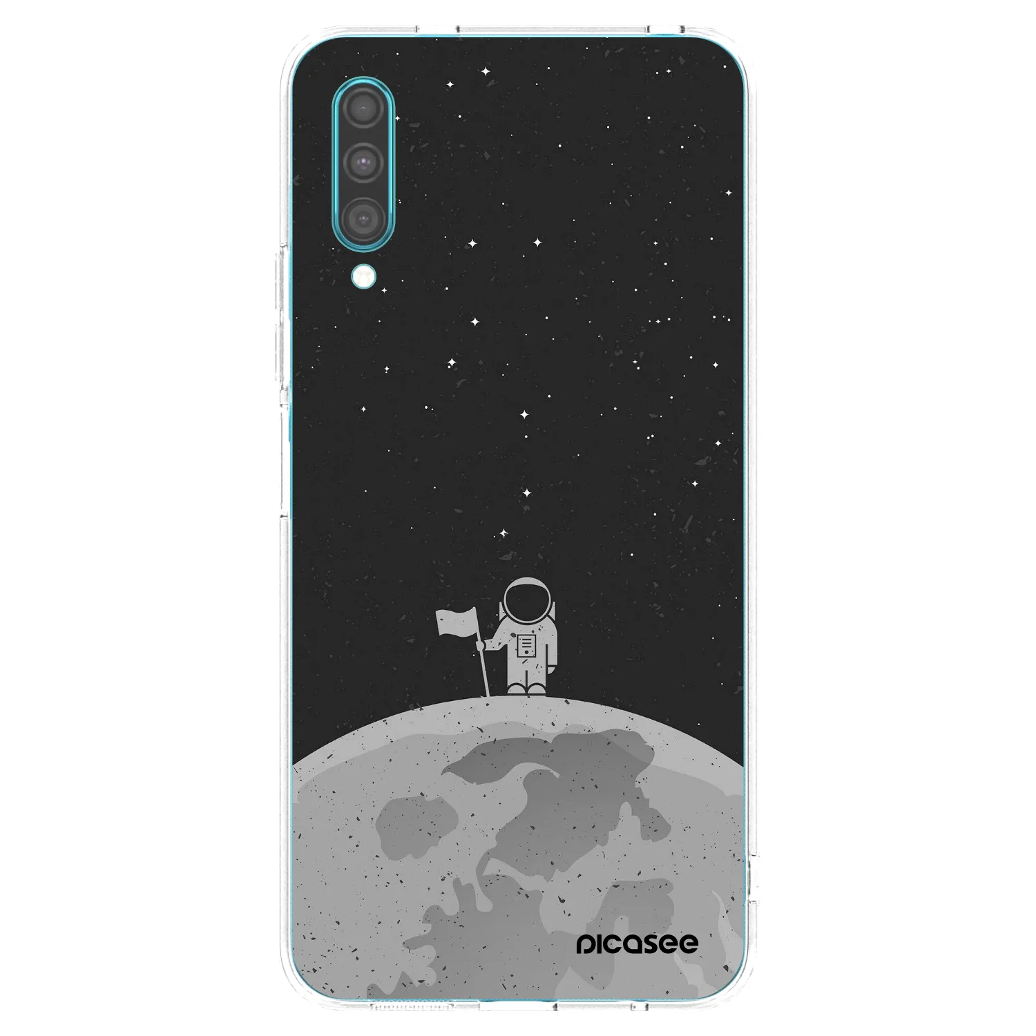 Picasee husă transparentă din silicon pentru Samsung Galaxy A30s A307F - Astronaut