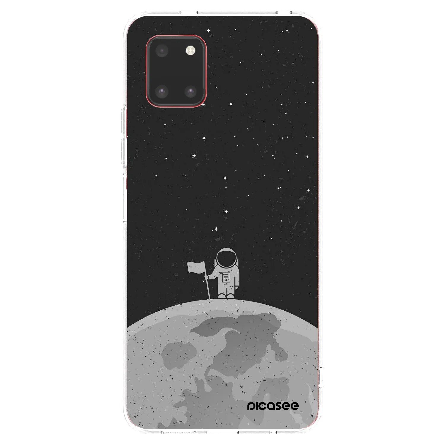 Picasee husă transparentă din silicon pentru Samsung Galaxy Note 10 Lite N770F - Astronaut