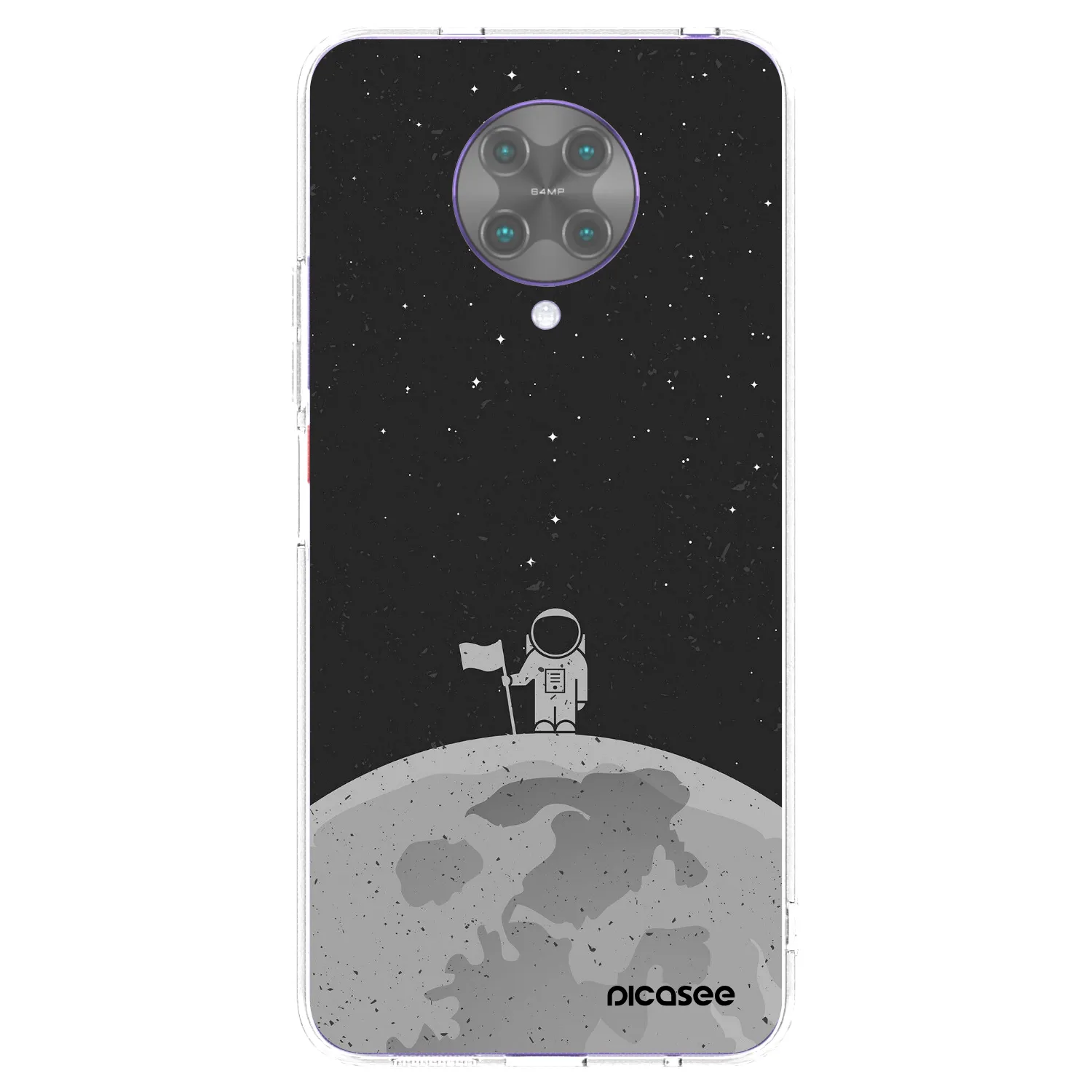 Picasee husă transparentă din silicon pentru Xiaomi Poco F2 Pro - Astronaut