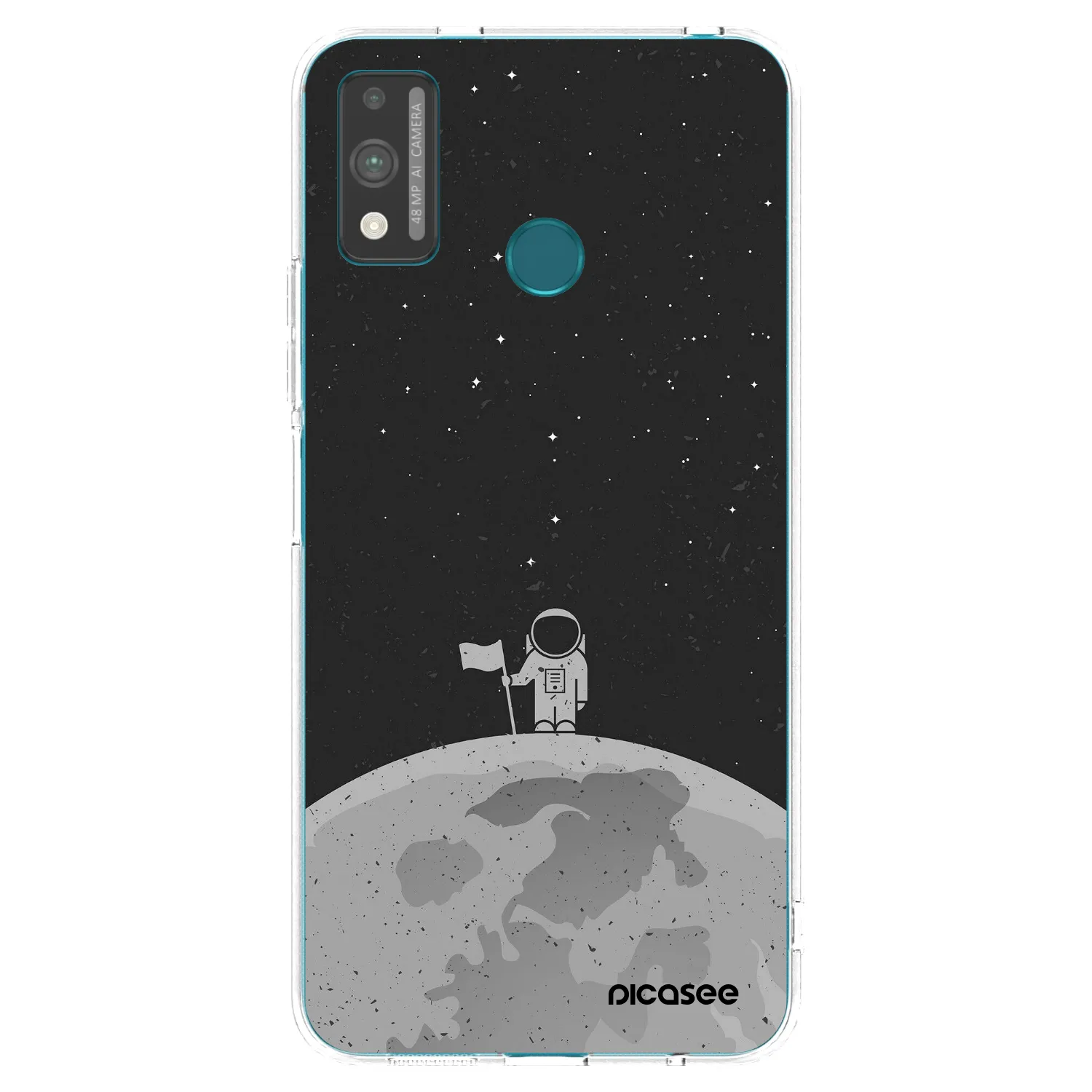 Picasee husă transparentă din silicon pentru Honor 9X Lite - Astronaut