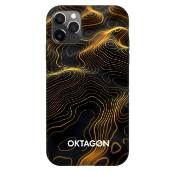 Husă pentru Apple iPhone 11 Pro - OKTAGON - Fightflow Abstract