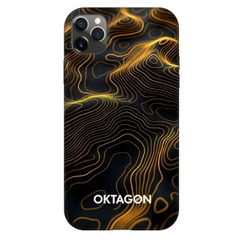 Husă pentru Apple iPhone 11 Pro Max - OKTAGON - Fightflow Abstract