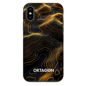 Husă pentru Apple iPhone X/XS - OKTAGON - Fightflow Abstract