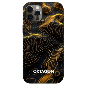 Picasee Fashion Case MagSafe pentru Apple iPhone 12 Pro - OKTAGON - Fightflow Abstract