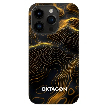 Husă pentru Apple iPhone 14 Pro - OKTAGON - Fightflow Abstract